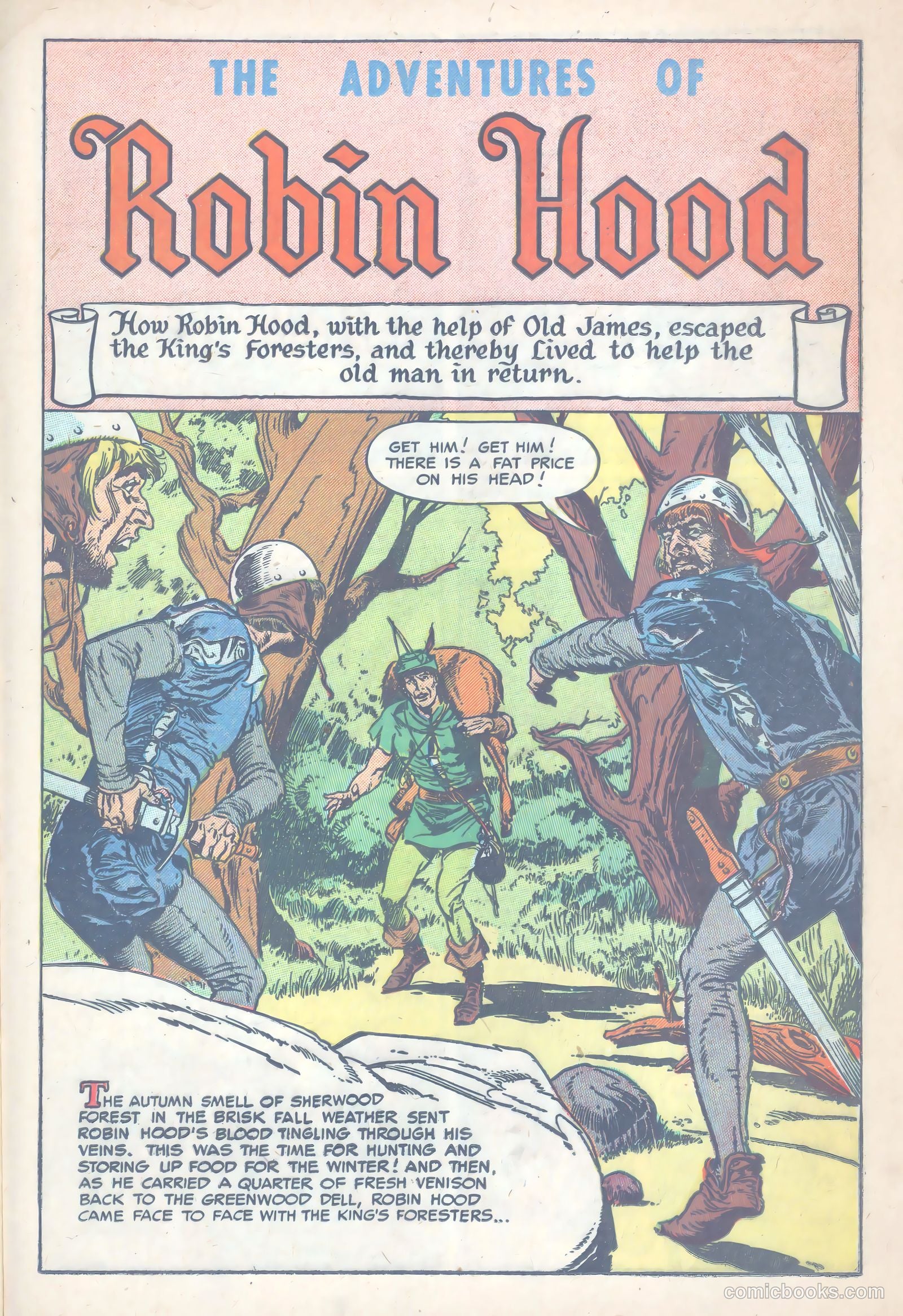 The Adventures of Robin Hood #5 (1956) — page 25 of 36