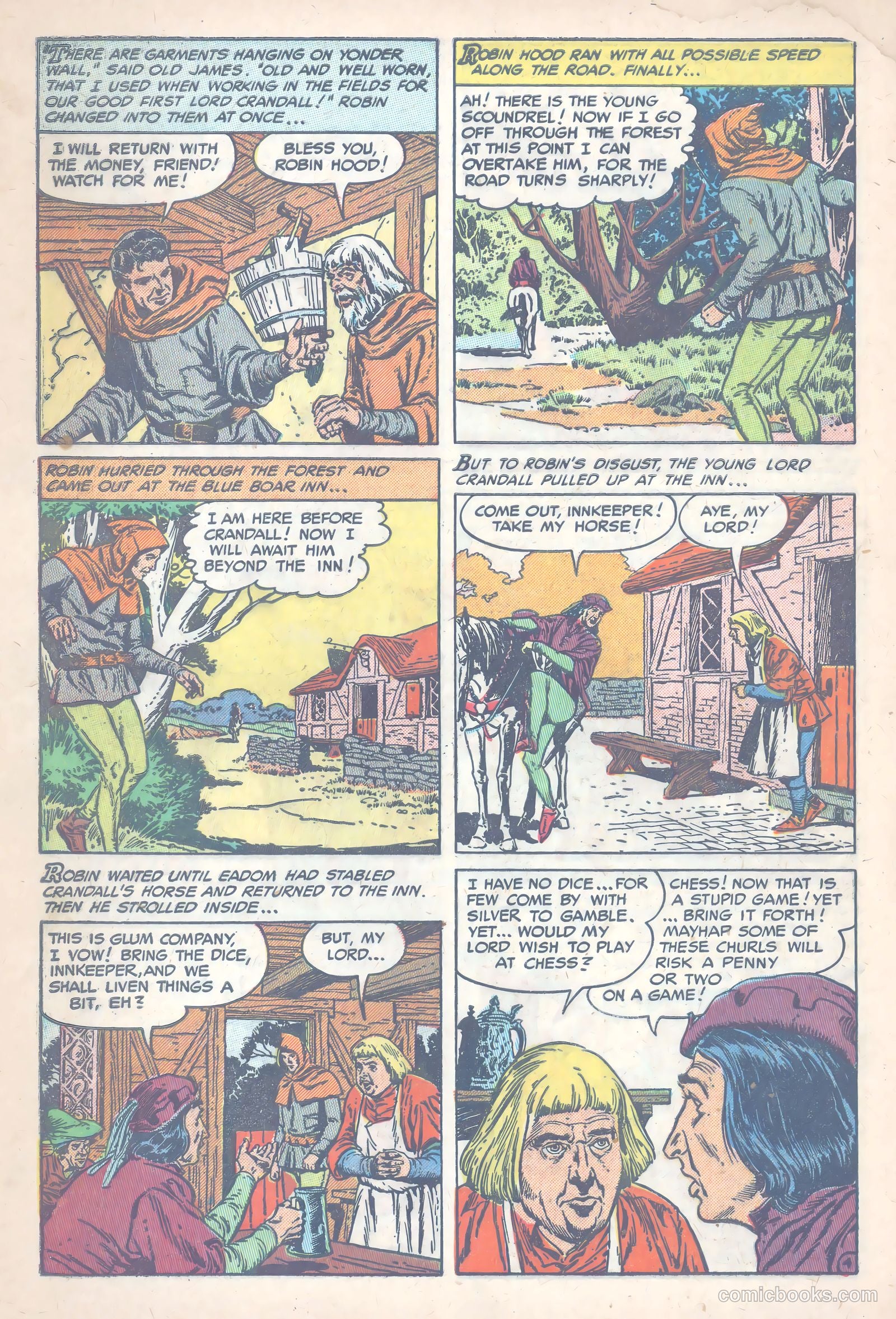 The Adventures of Robin Hood #5 (1956) — page 28 of 36