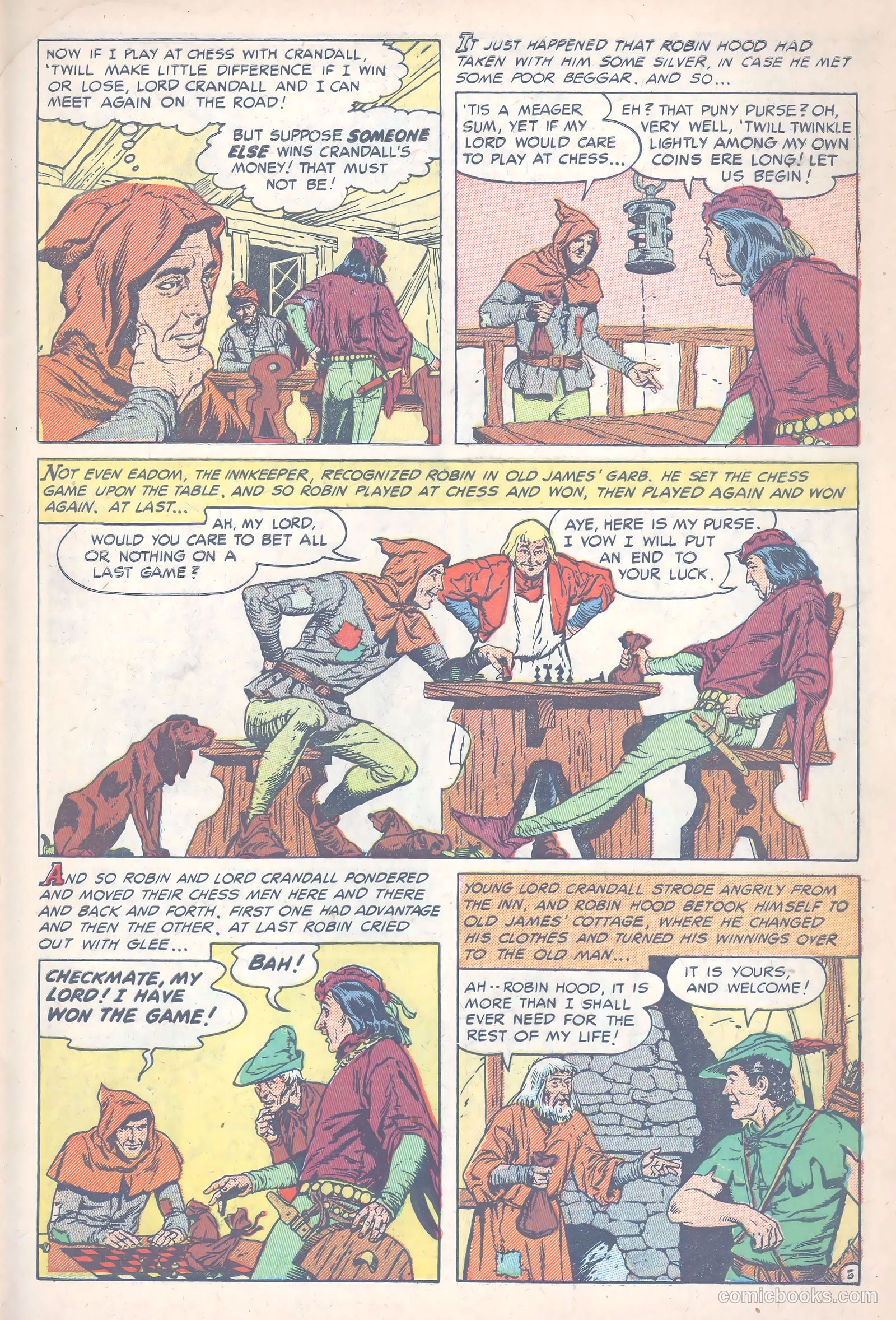 The Adventures of Robin Hood #5 (1956) — page 29 of 36