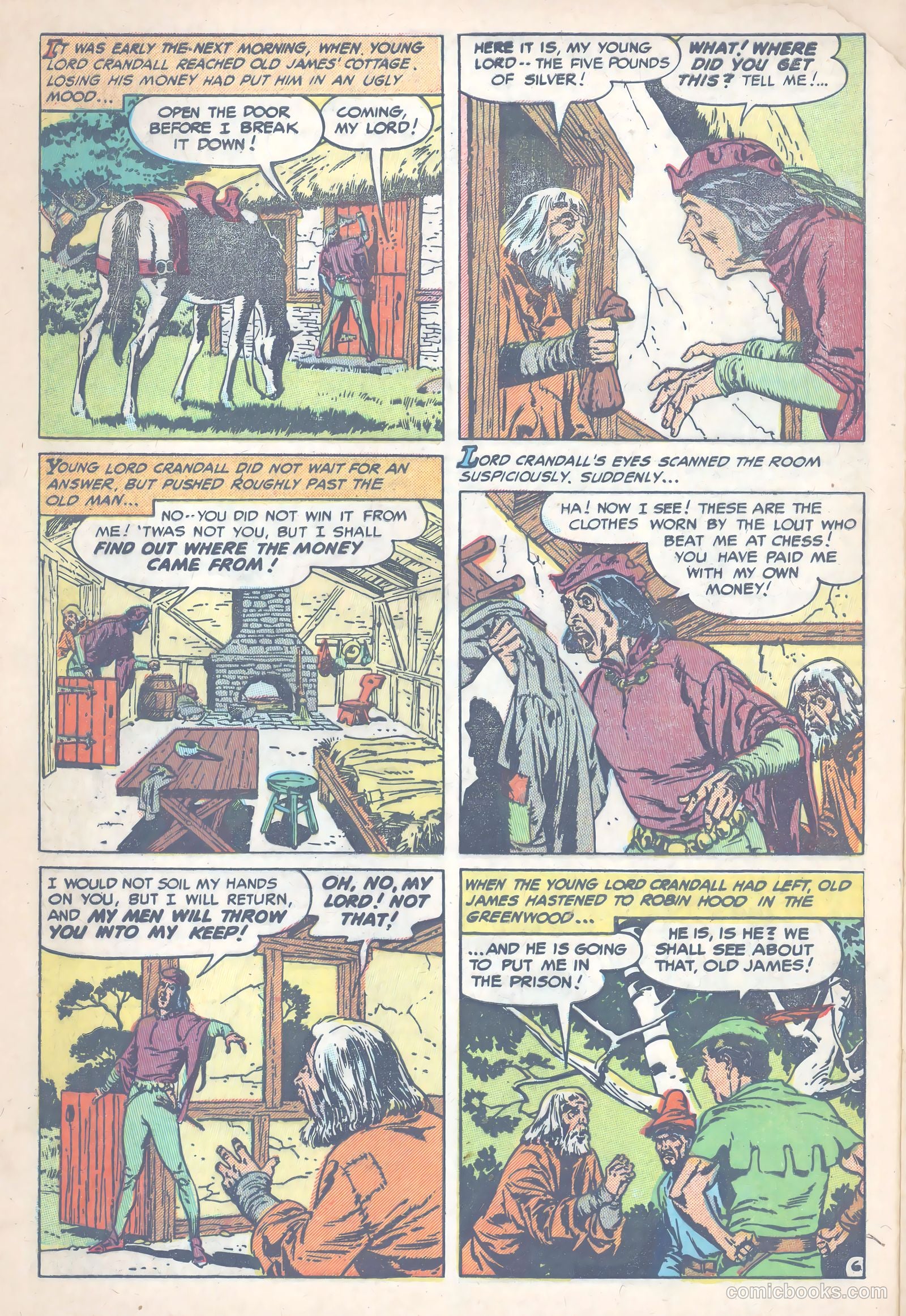 The Adventures of Robin Hood #5 (1956) — page 30 of 36