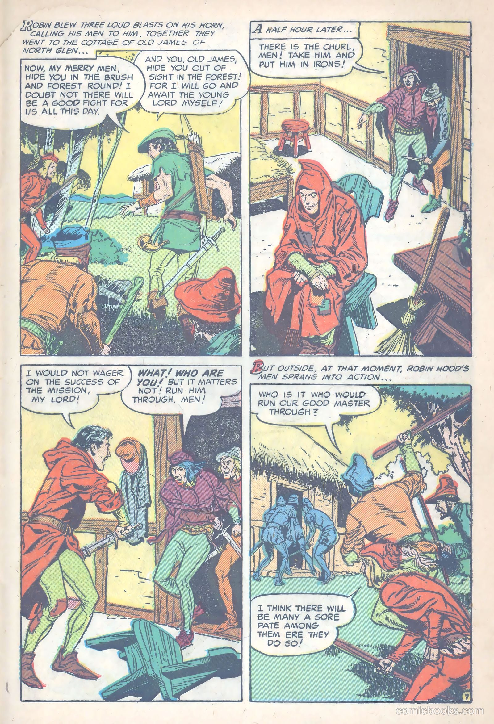The Adventures of Robin Hood #5 (1956) — page 31 of 36