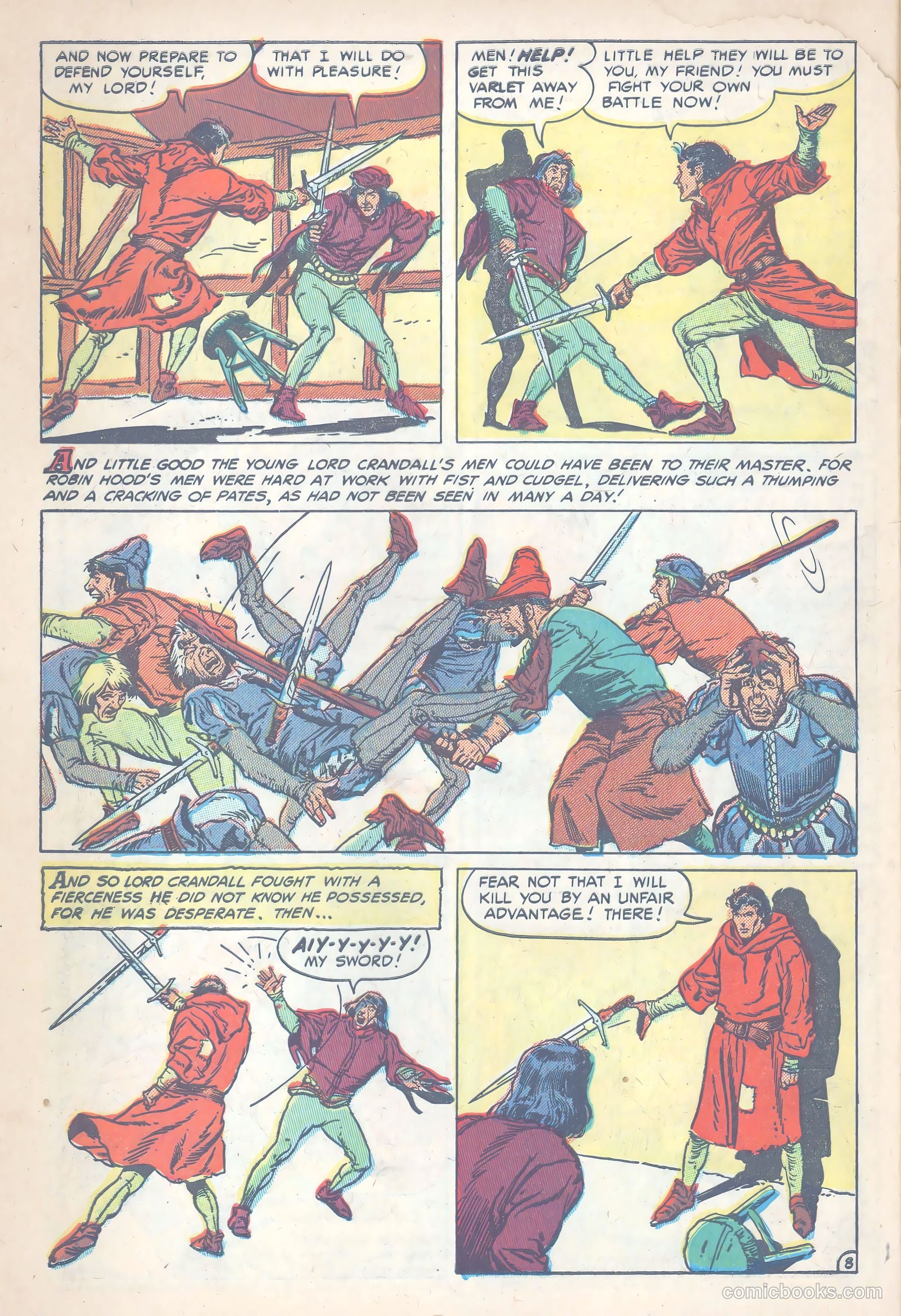 The Adventures of Robin Hood #5 (1956) — page 32 of 36