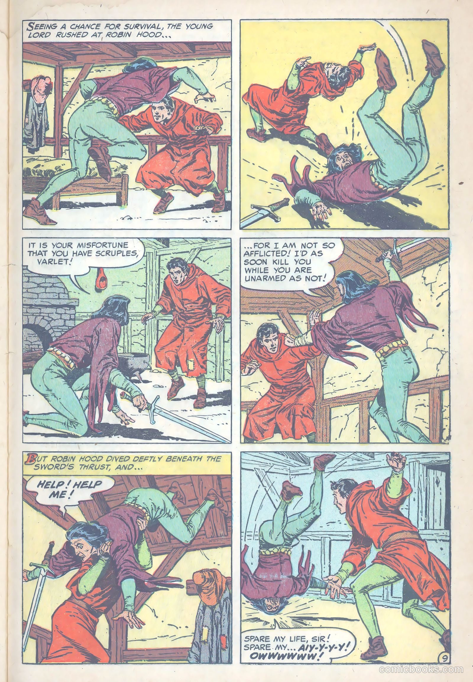 The Adventures of Robin Hood #5 (1956) — page 33 of 36