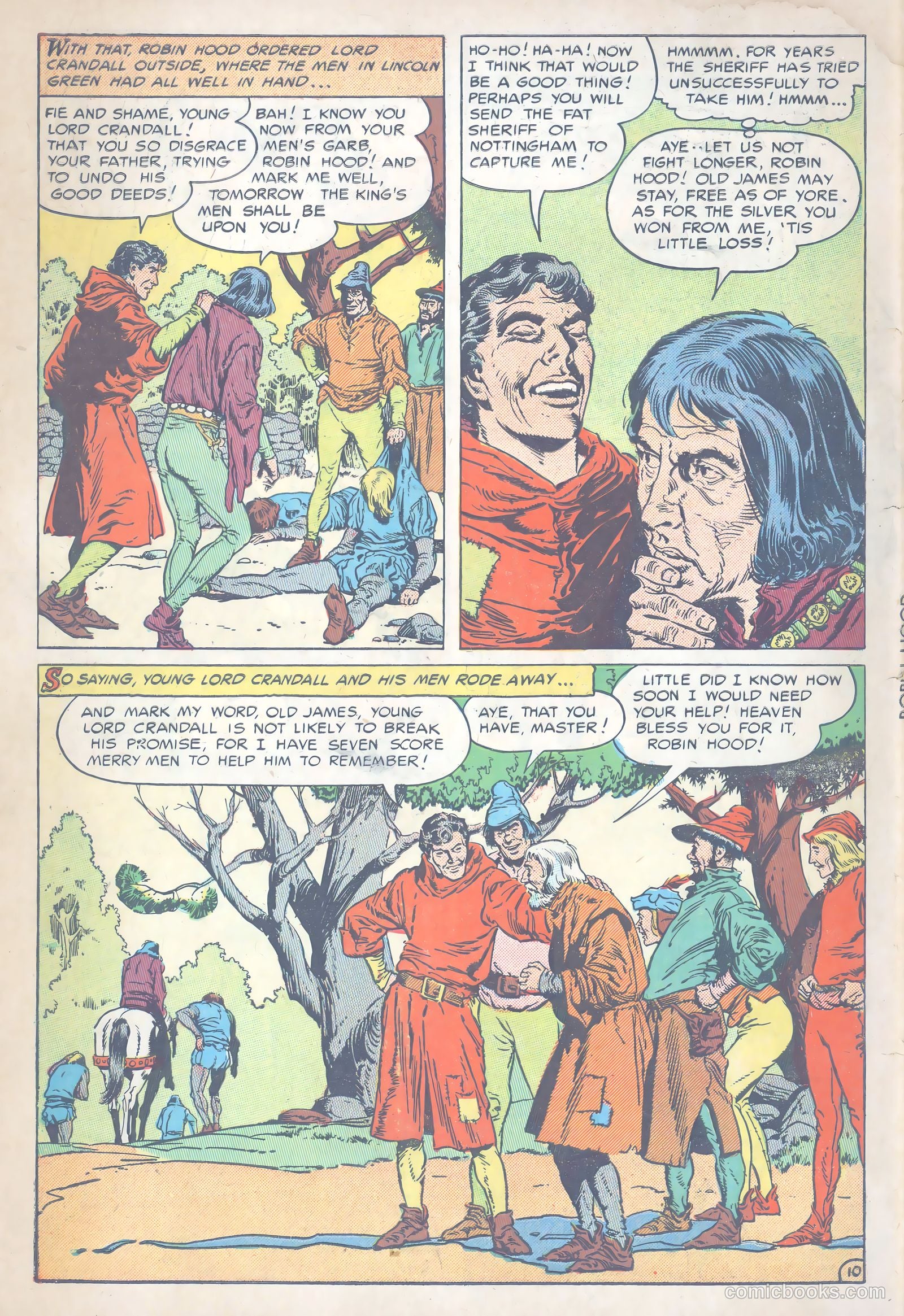 The Adventures of Robin Hood #5 (1956) — page 34 of 36