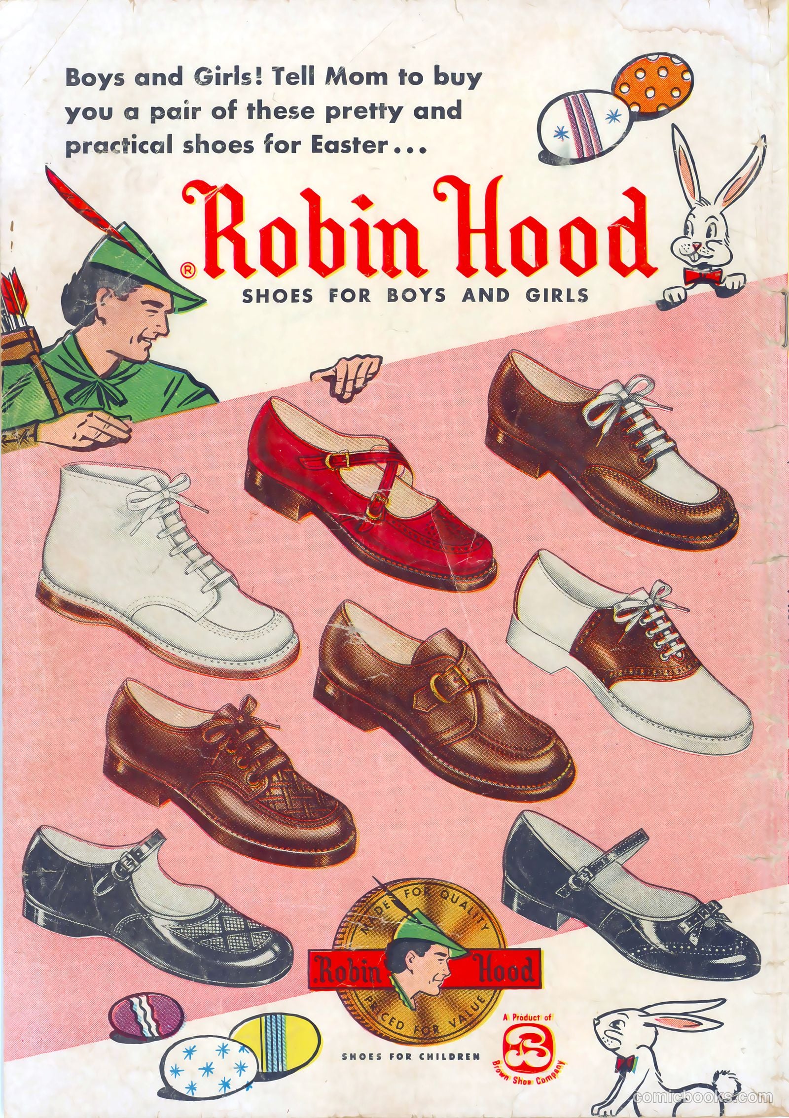 The Adventures of Robin Hood #5 (1956) — page 36 of 36