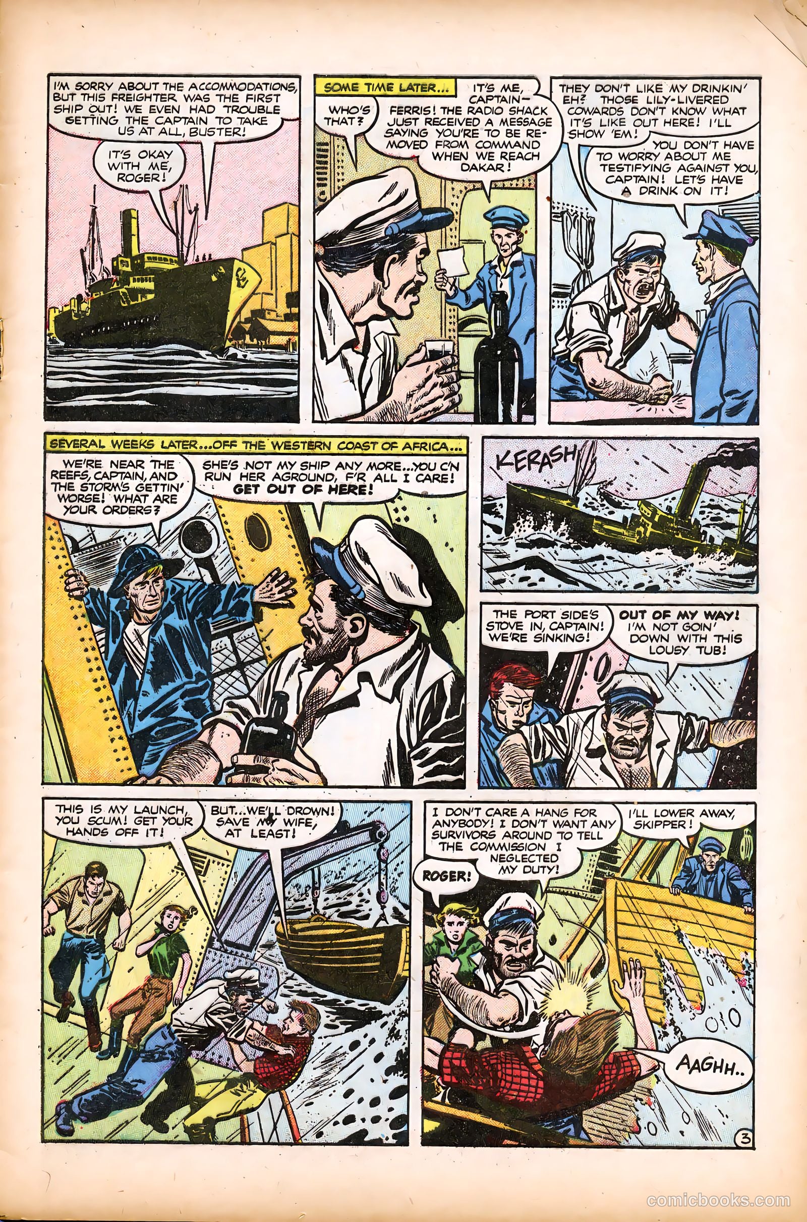 The Amazing Adventures of Buster Crabbe #1 (1953) — page 5 of 36