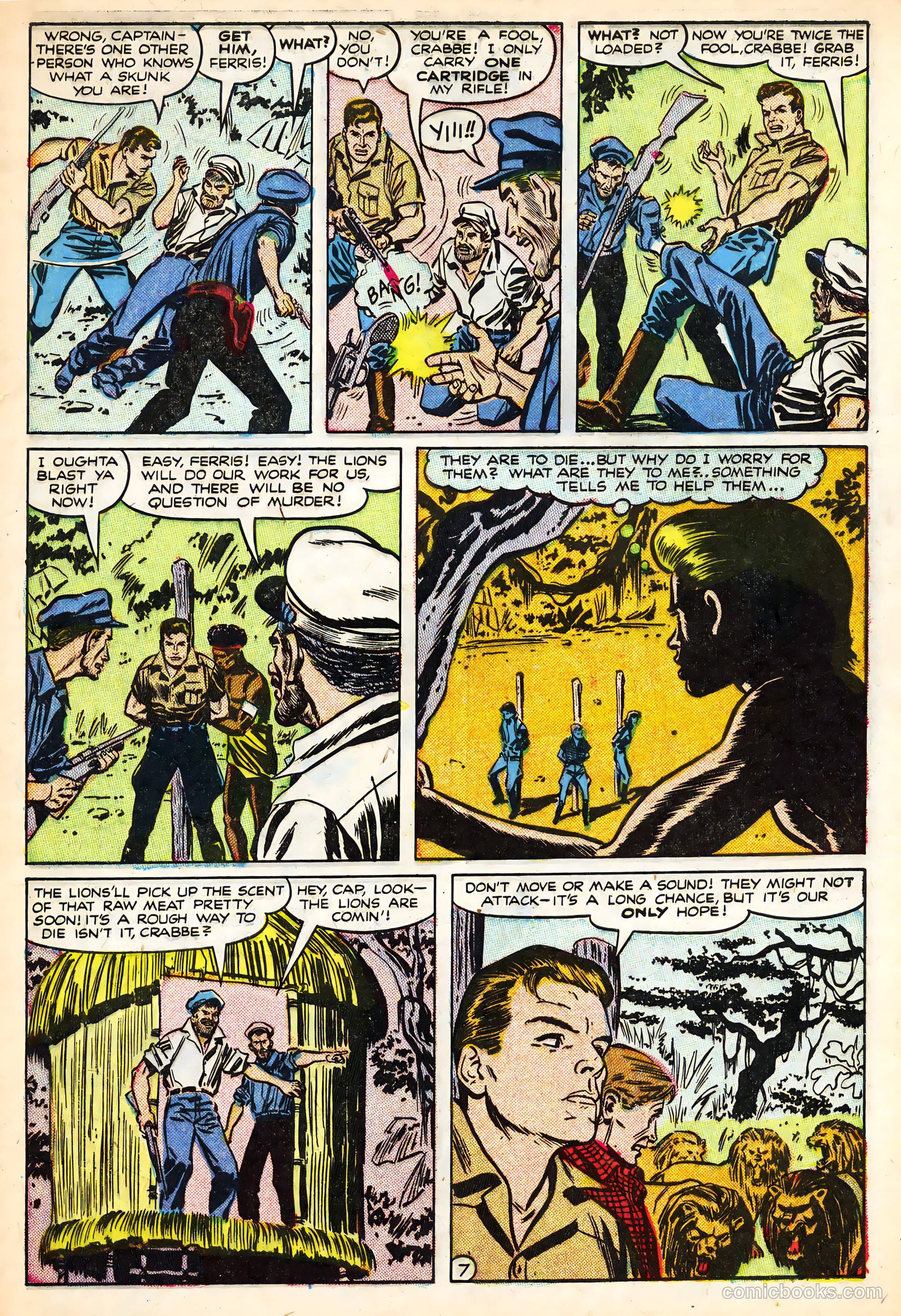 The Amazing Adventures of Buster Crabbe #1 (1953) — page 9 of 36