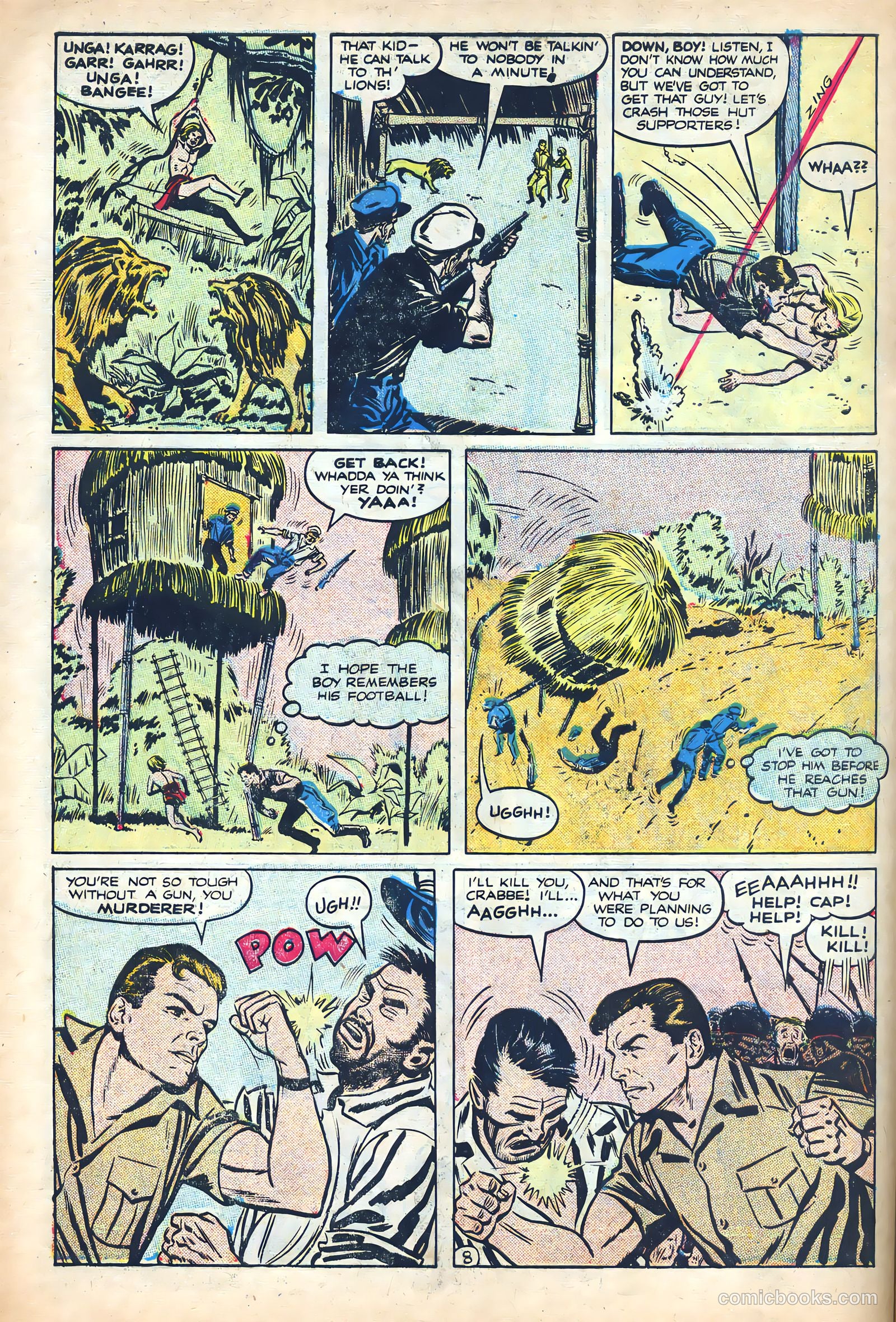 The Amazing Adventures of Buster Crabbe #1 (1953) — page 10 of 36