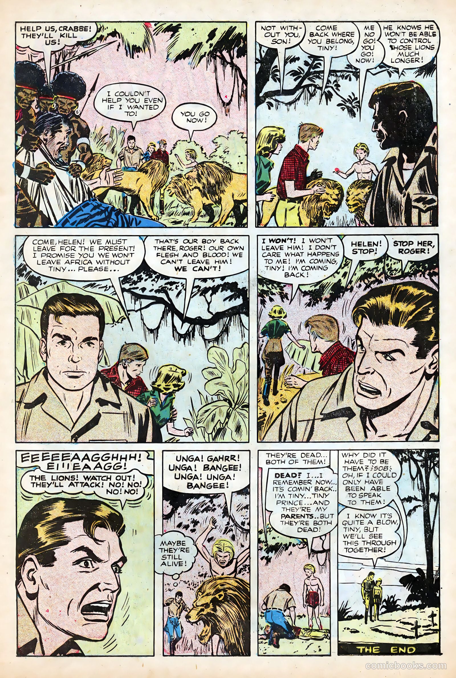 The Amazing Adventures of Buster Crabbe #1 (1953) — page 11 of 36