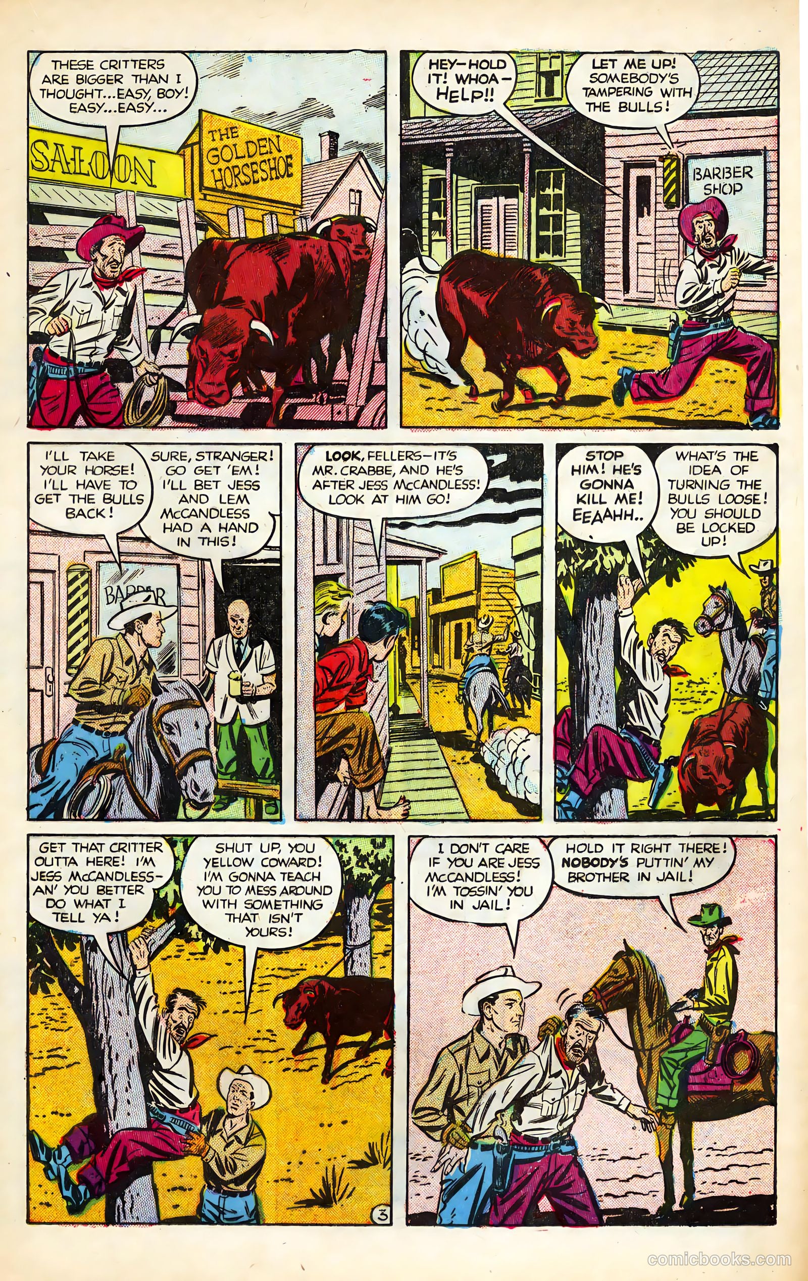 The Amazing Adventures of Buster Crabbe #1 (1953) — page 17 of 36