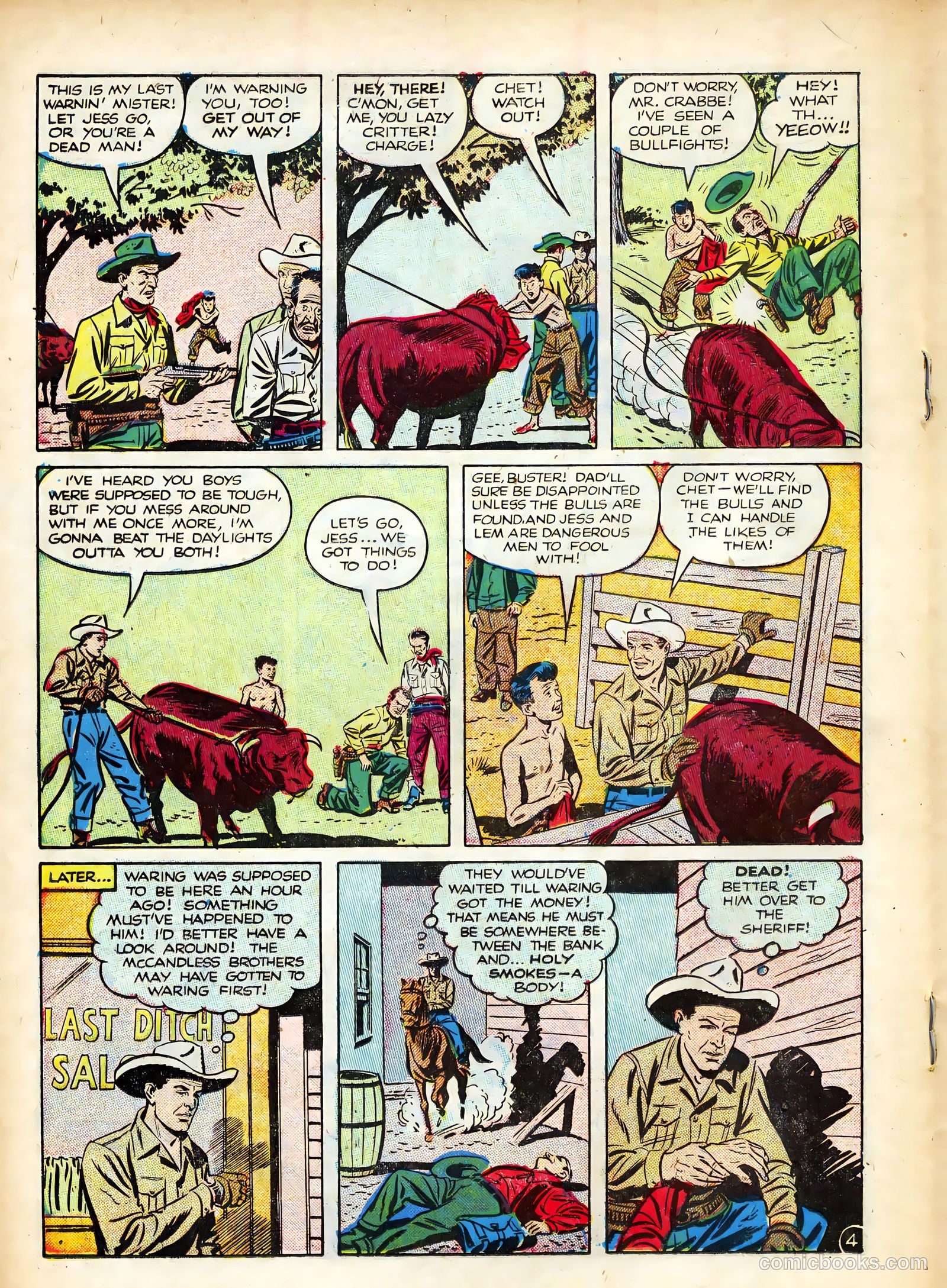 The Amazing Adventures of Buster Crabbe #1 (1953) — page 18 of 36