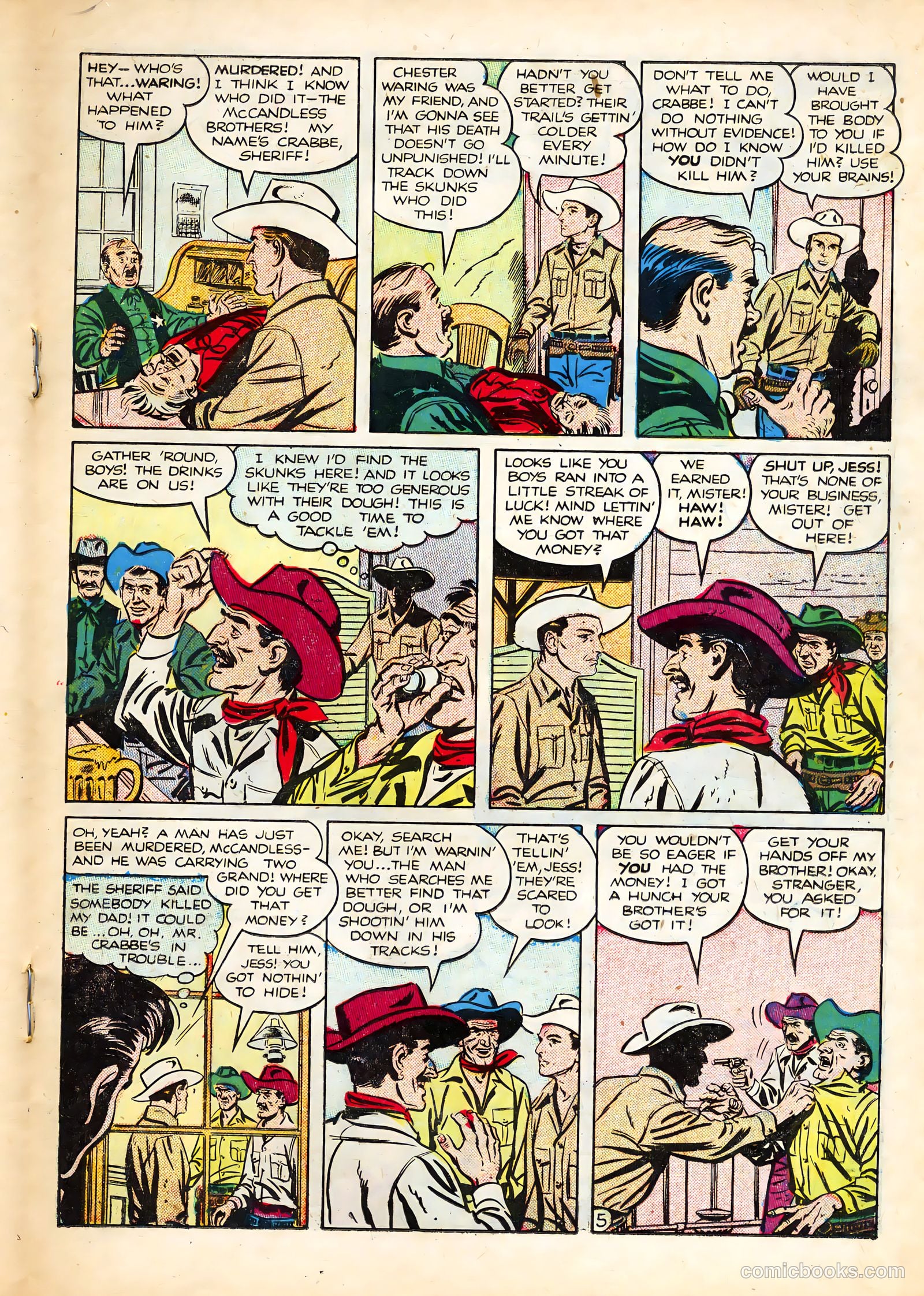 The Amazing Adventures of Buster Crabbe #1 (1953) — page 19 of 36
