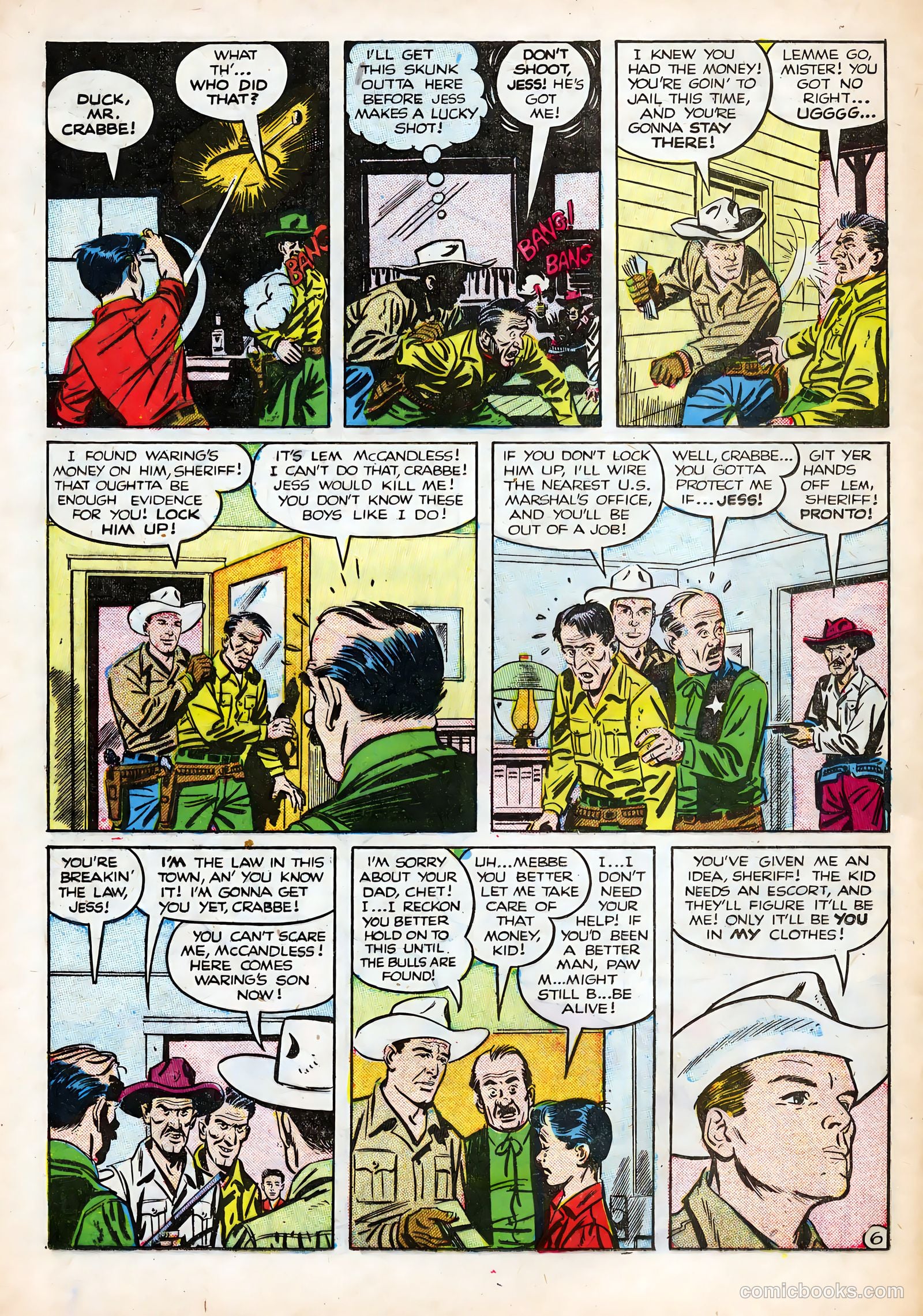 The Amazing Adventures of Buster Crabbe #1 (1953) — page 20 of 36