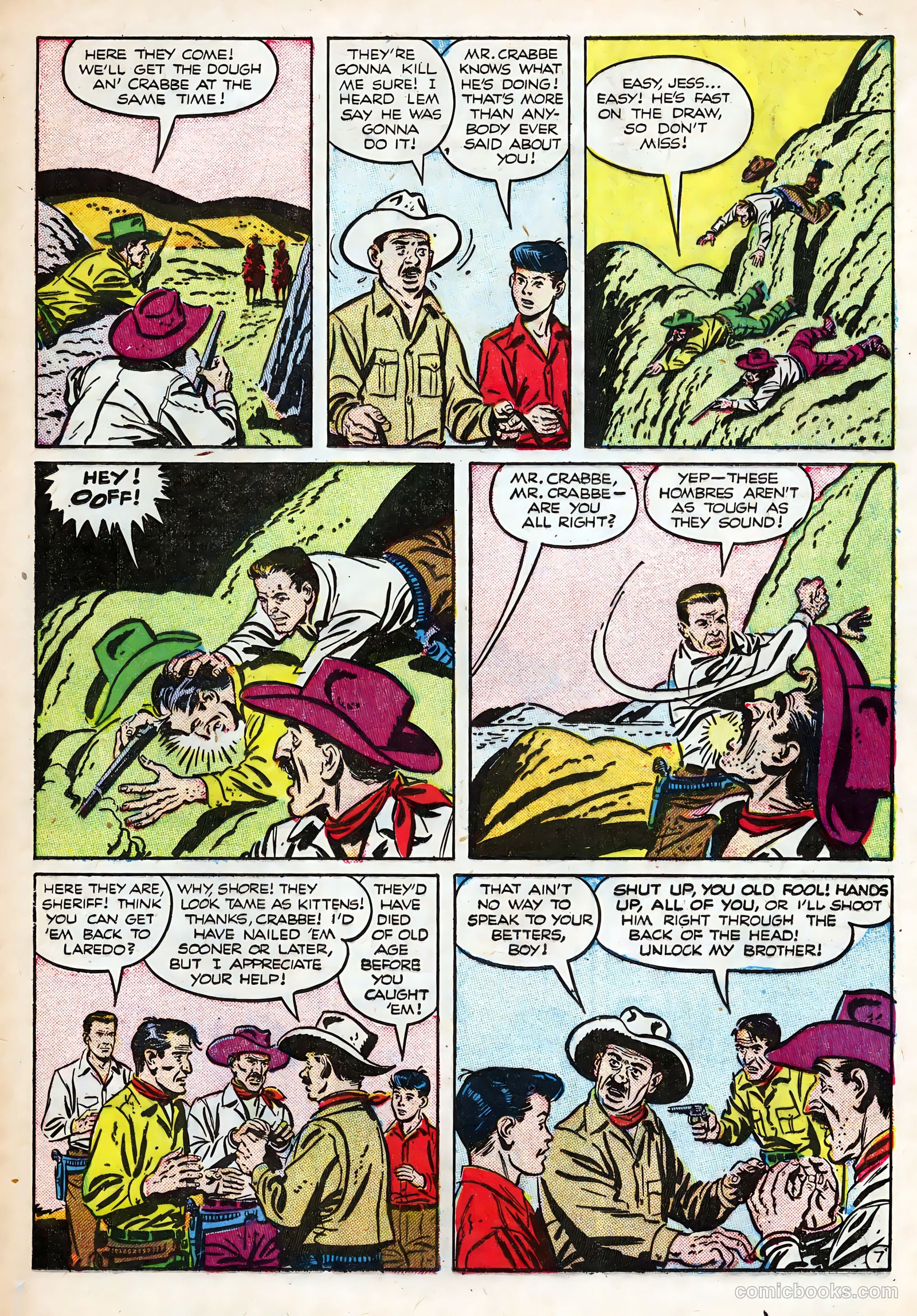 The Amazing Adventures of Buster Crabbe #1 (1953) — page 21 of 36