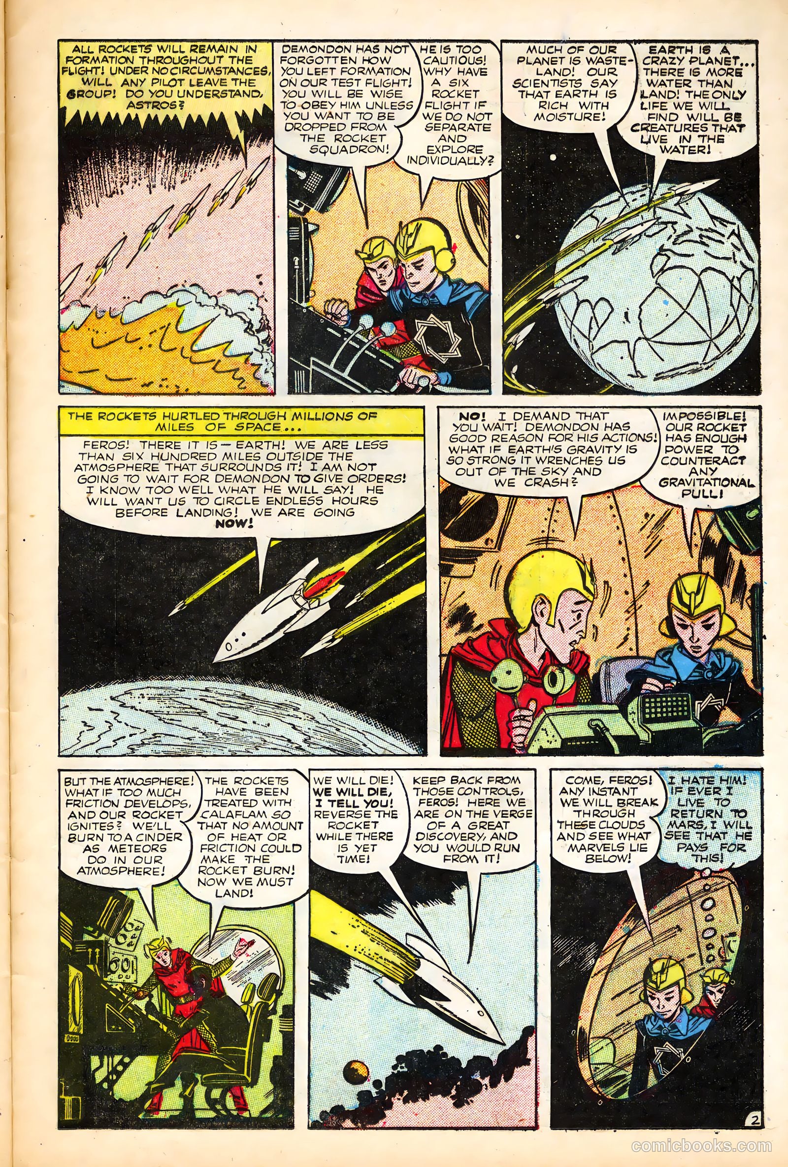 The Amazing Adventures of Buster Crabbe #1 (1953) — page 25 of 36