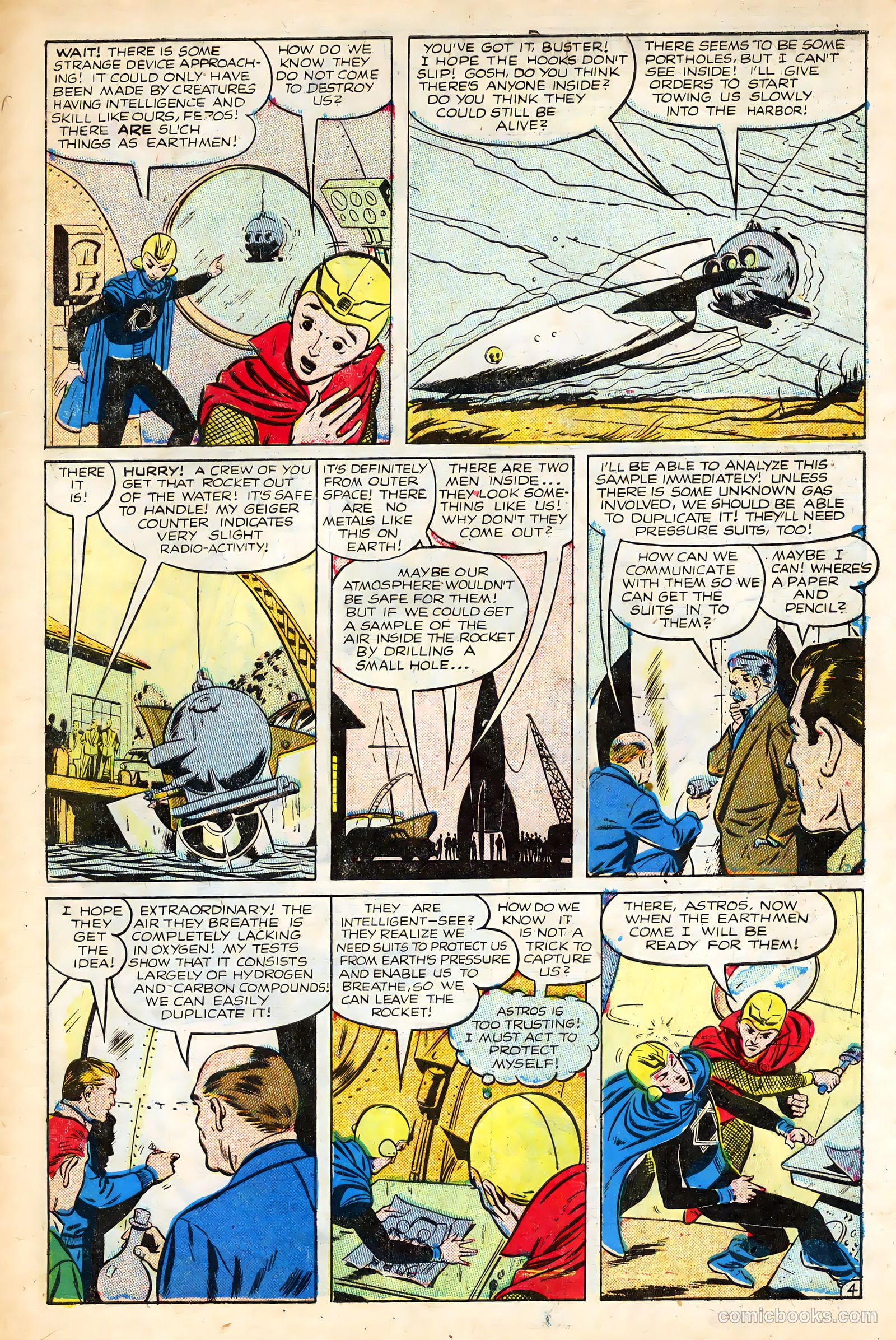 The Amazing Adventures of Buster Crabbe #1 (1953) — page 27 of 36