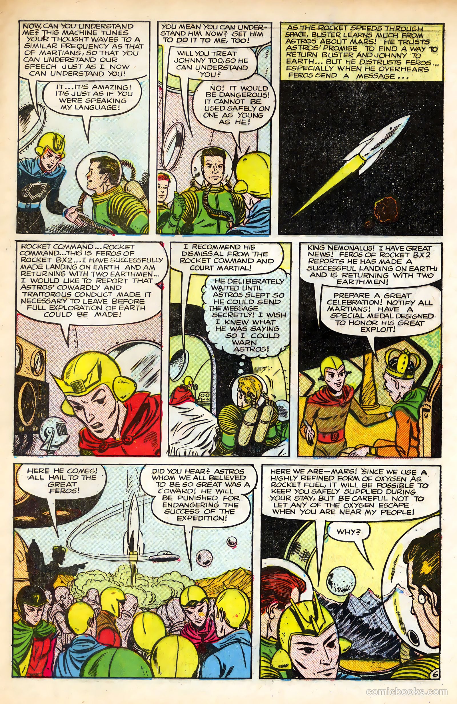The Amazing Adventures of Buster Crabbe #1 (1953) — page 29 of 36