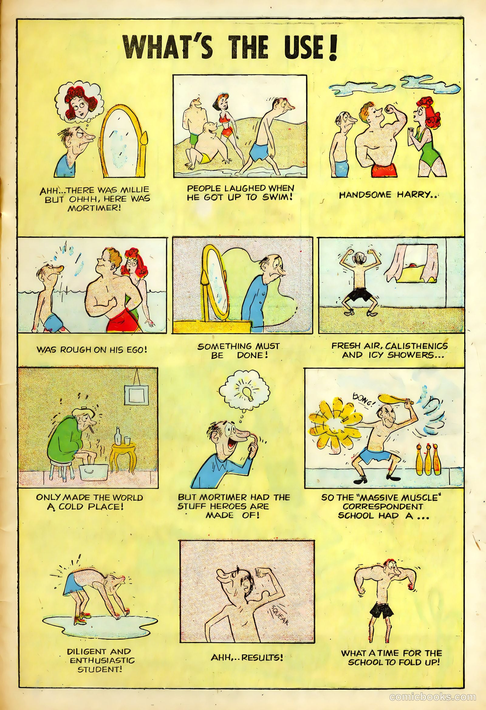 The Amazing Adventures of Buster Crabbe #1 (1953) — page 33 of 36