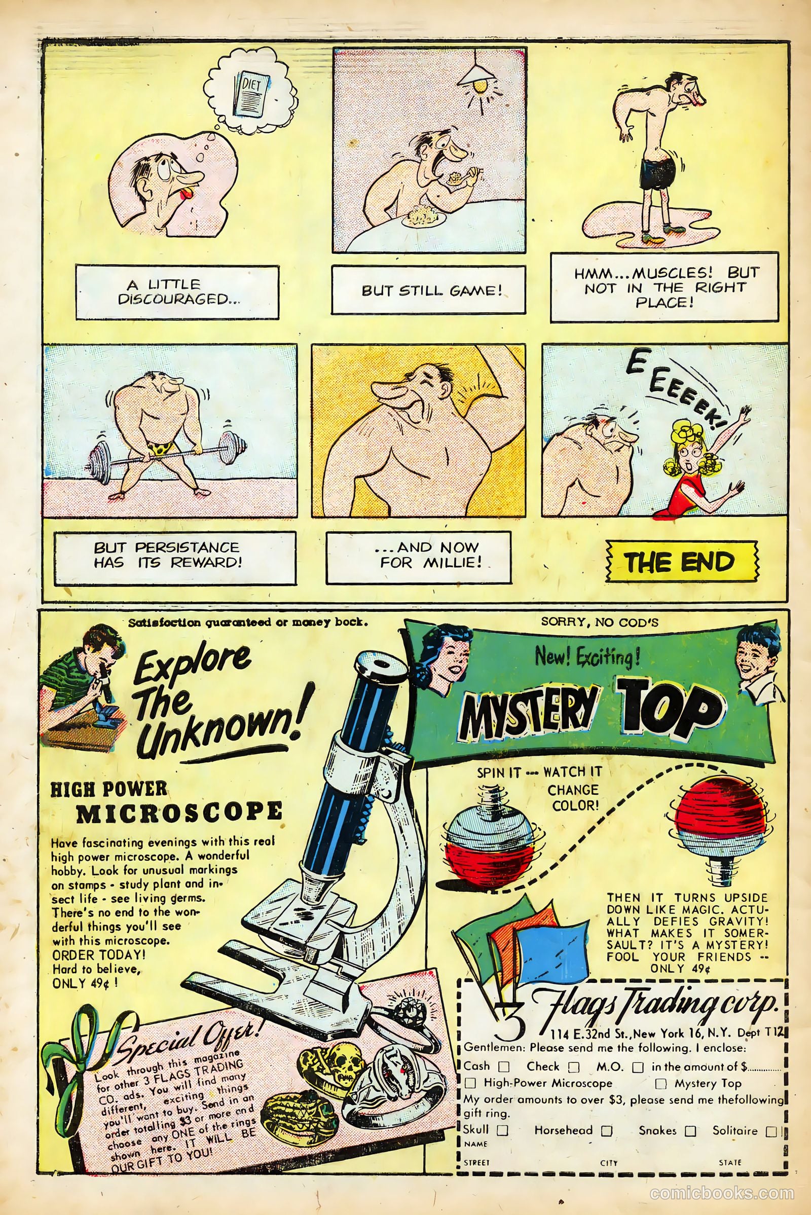 The Amazing Adventures of Buster Crabbe #1 (1953) — page 34 of 36
