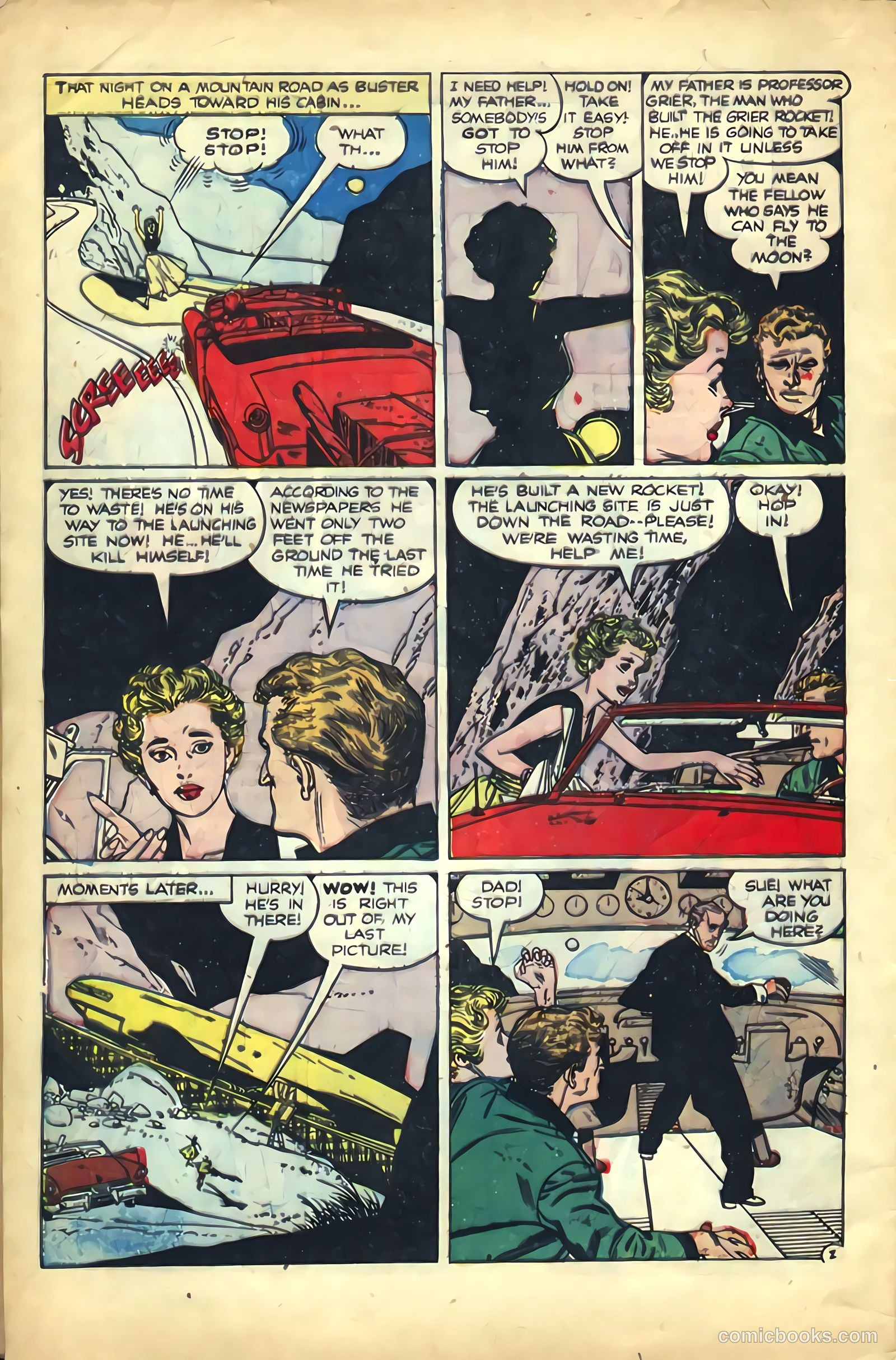 The Amazing Adventures of Buster Crabbe #2 (1954) — page 4 of 36