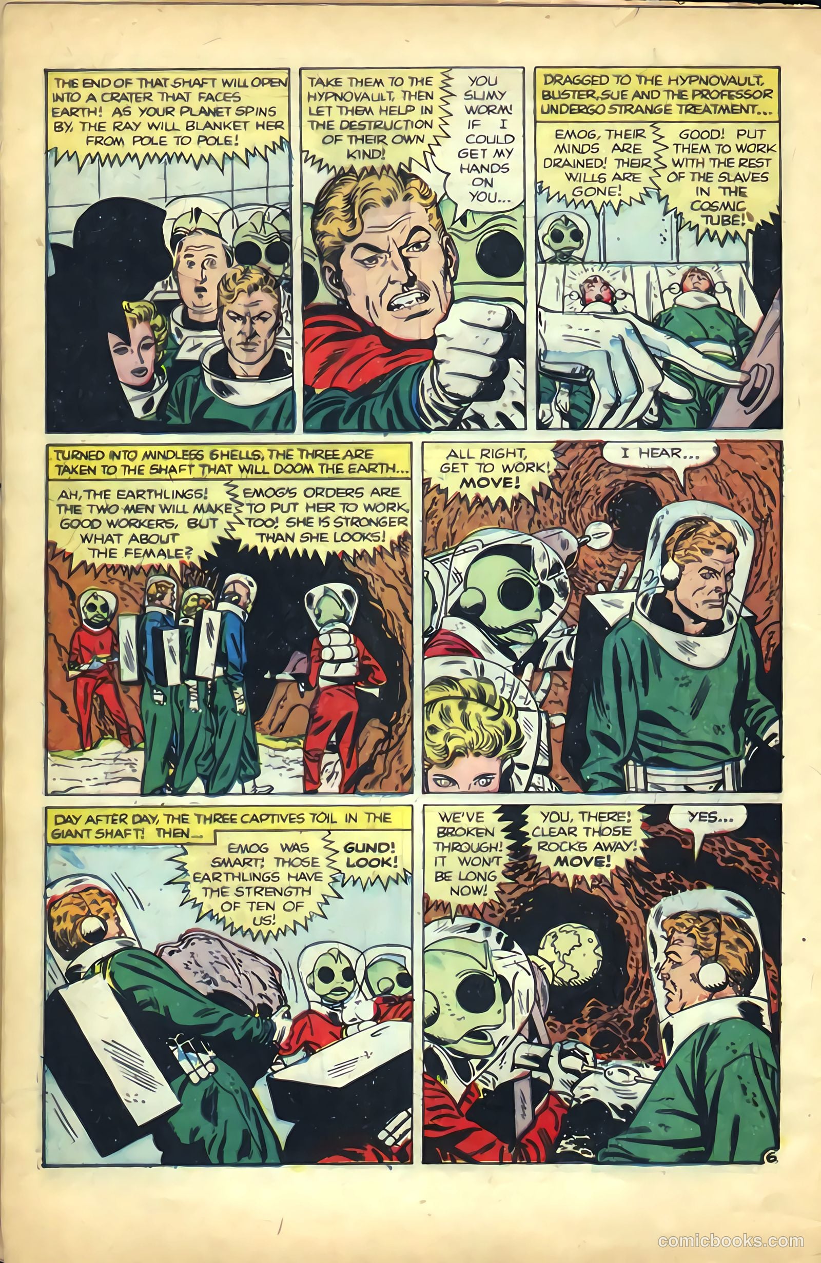 The Amazing Adventures of Buster Crabbe #2 (1954) — page 8 of 36