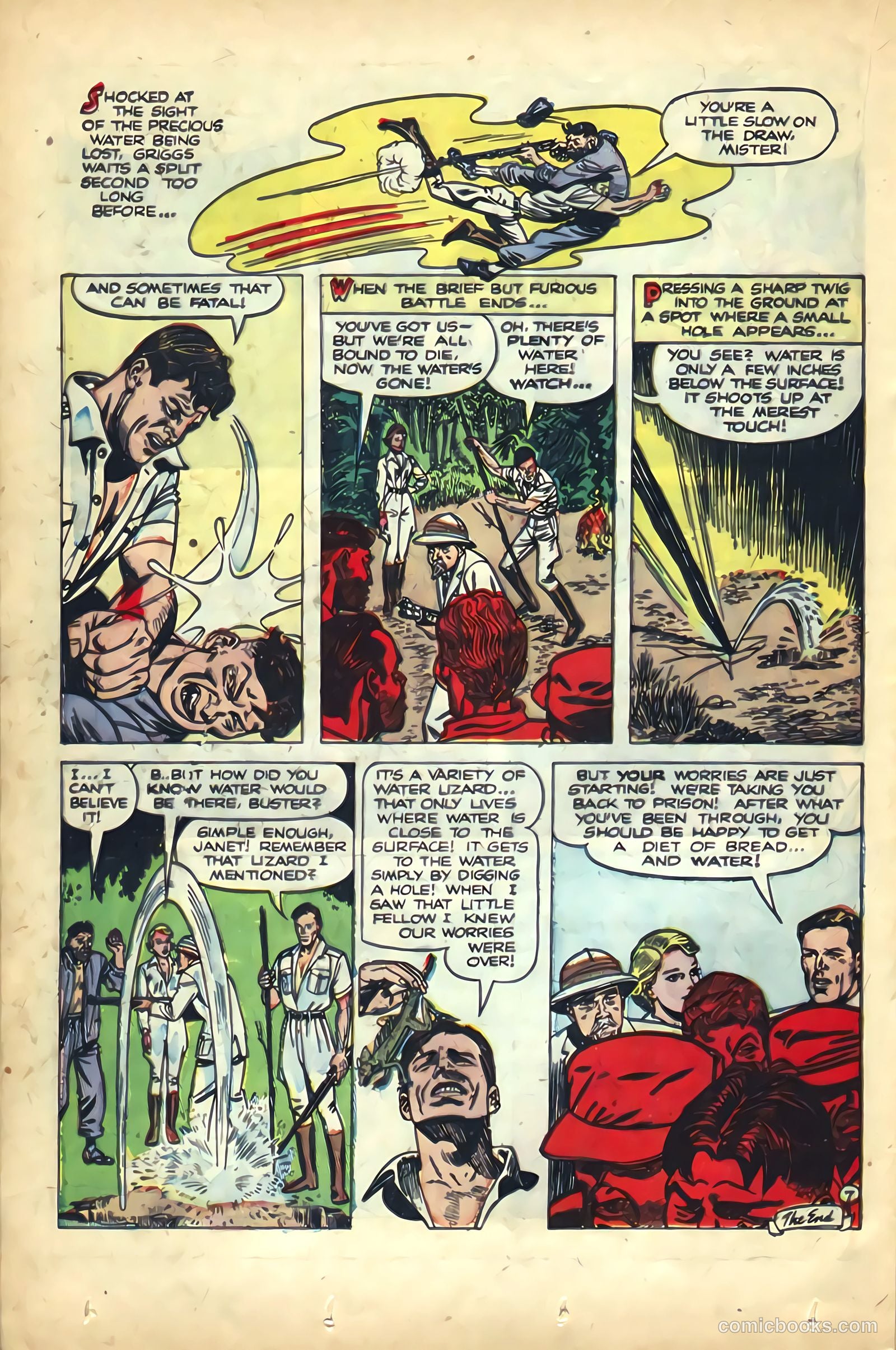 The Amazing Adventures of Buster Crabbe #2 (1954) — page 20 of 36