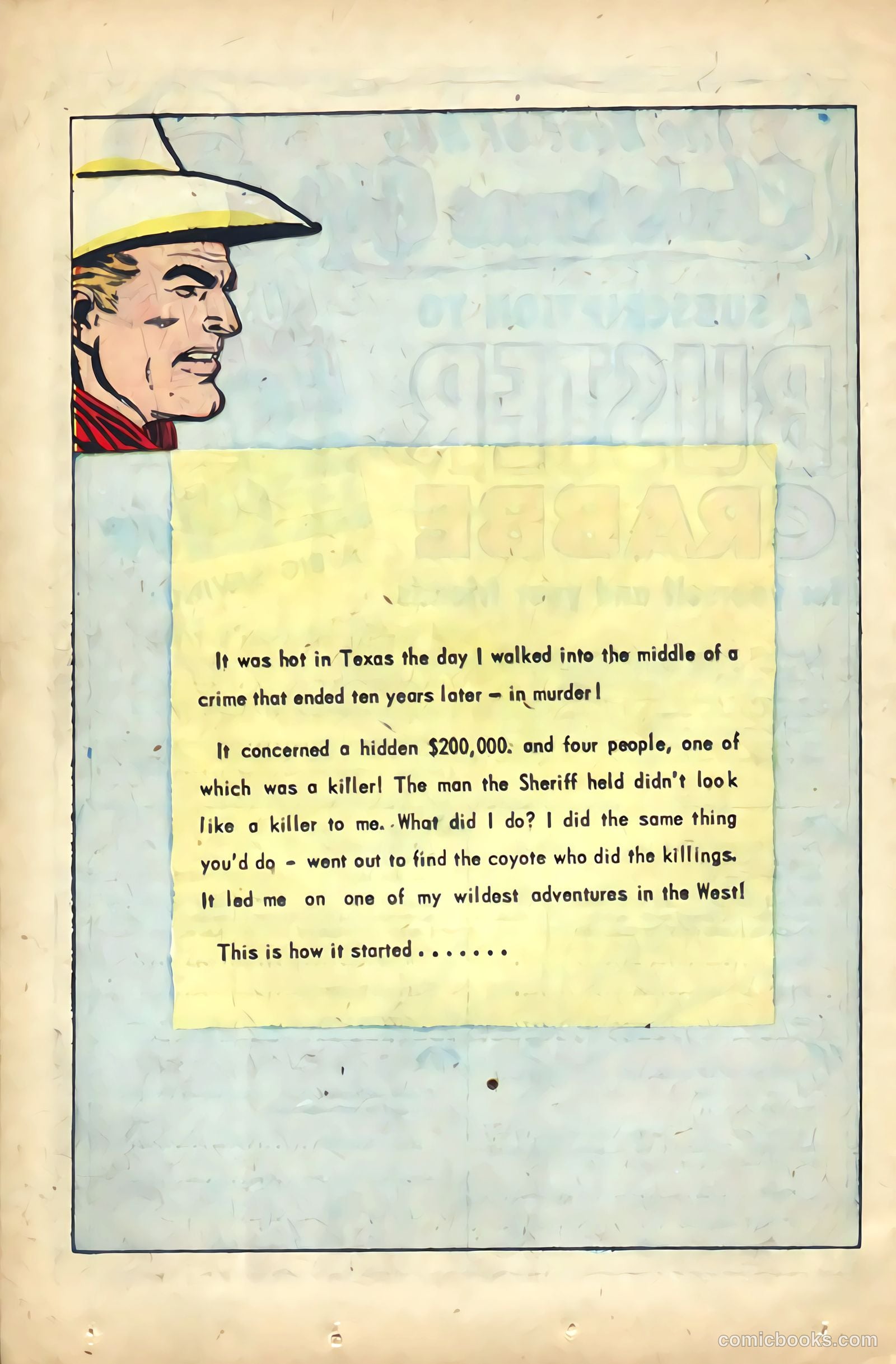 The Amazing Adventures of Buster Crabbe #2 (1954) — page 24 of 36