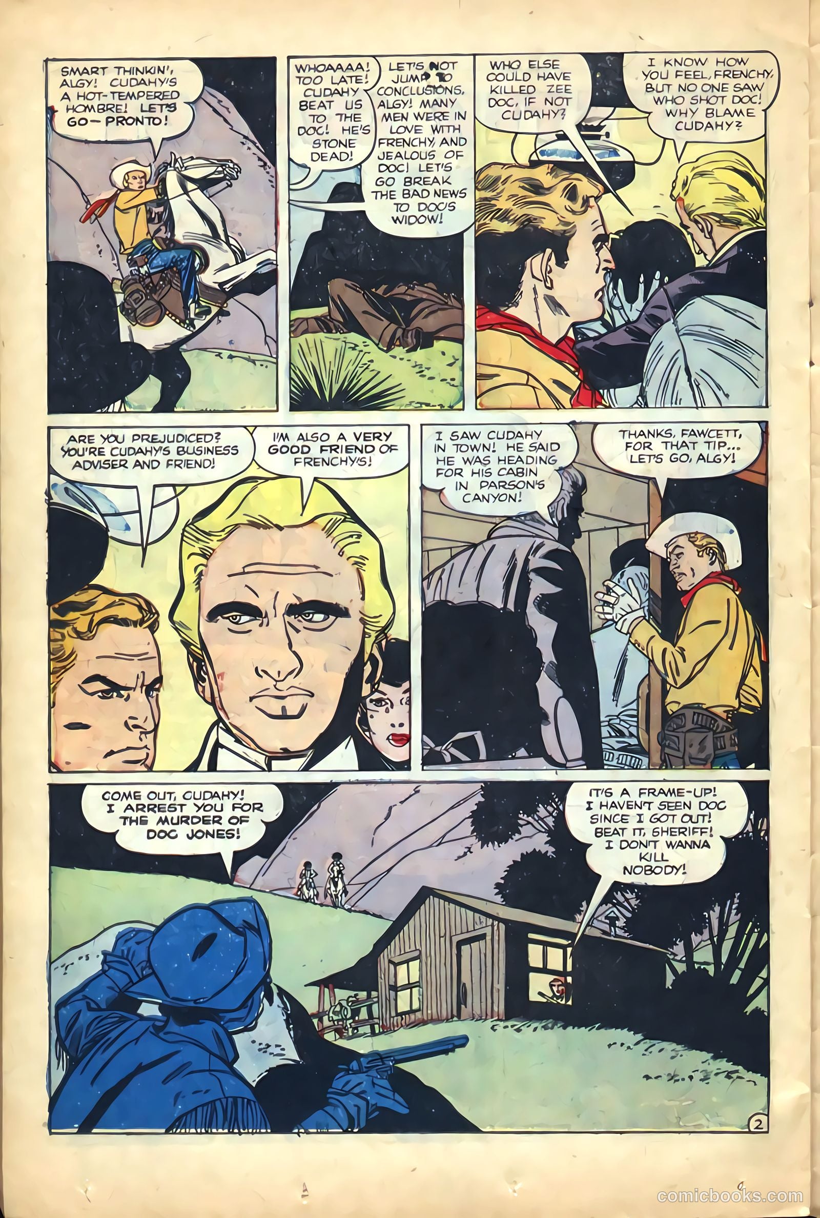 The Amazing Adventures of Buster Crabbe #2 (1954) — page 26 of 36