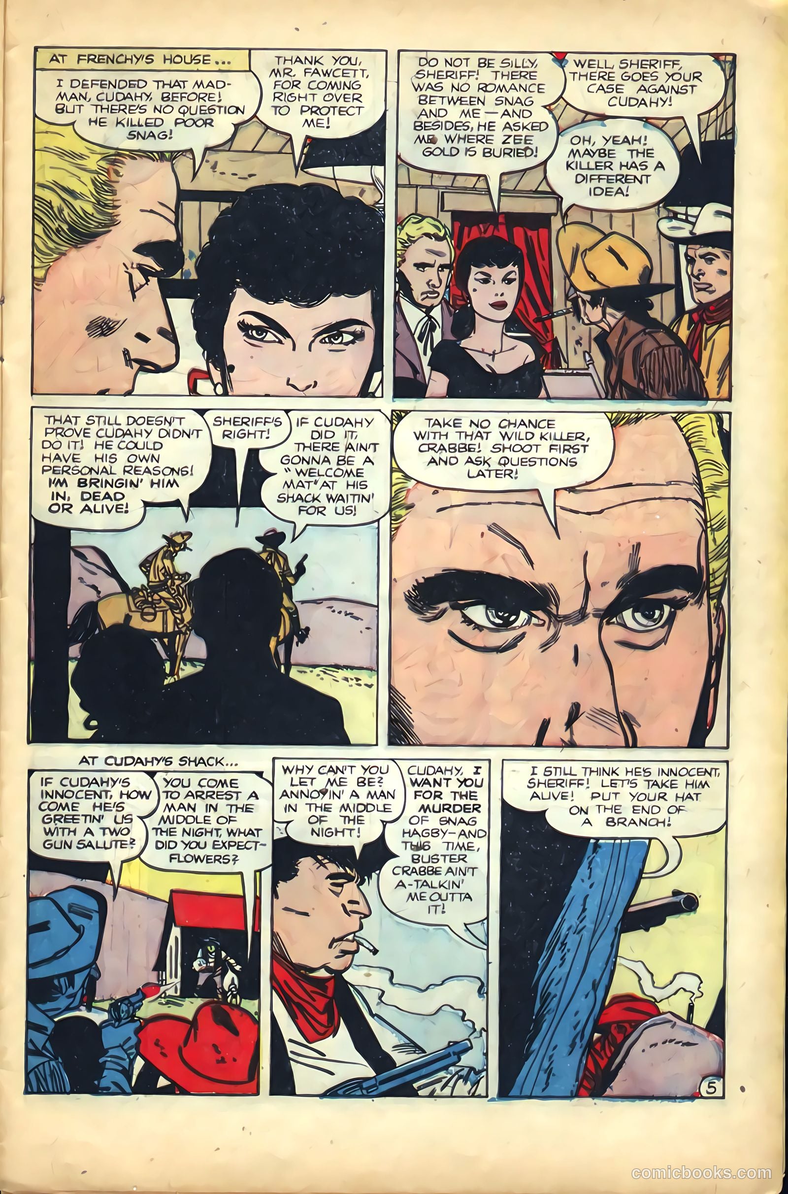 The Amazing Adventures of Buster Crabbe #2 (1954) — page 29 of 36