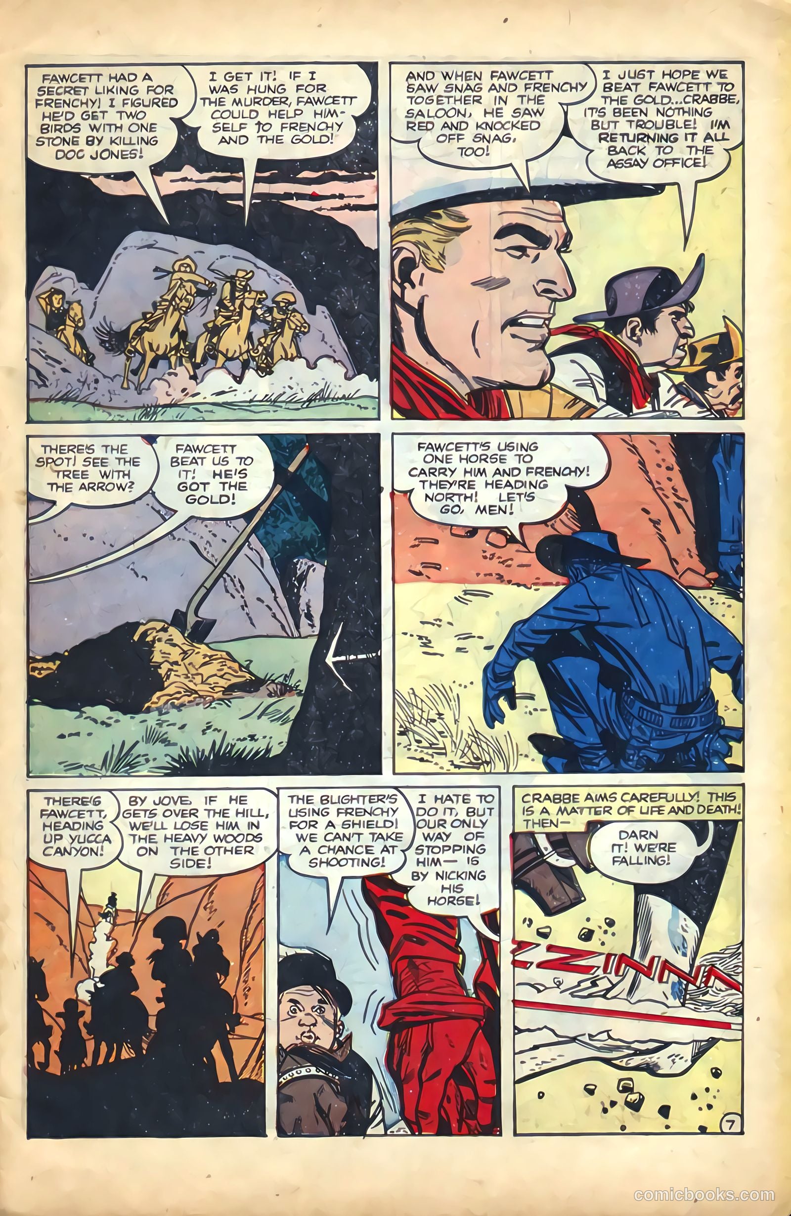 The Amazing Adventures of Buster Crabbe #2 (1954) — page 31 of 36