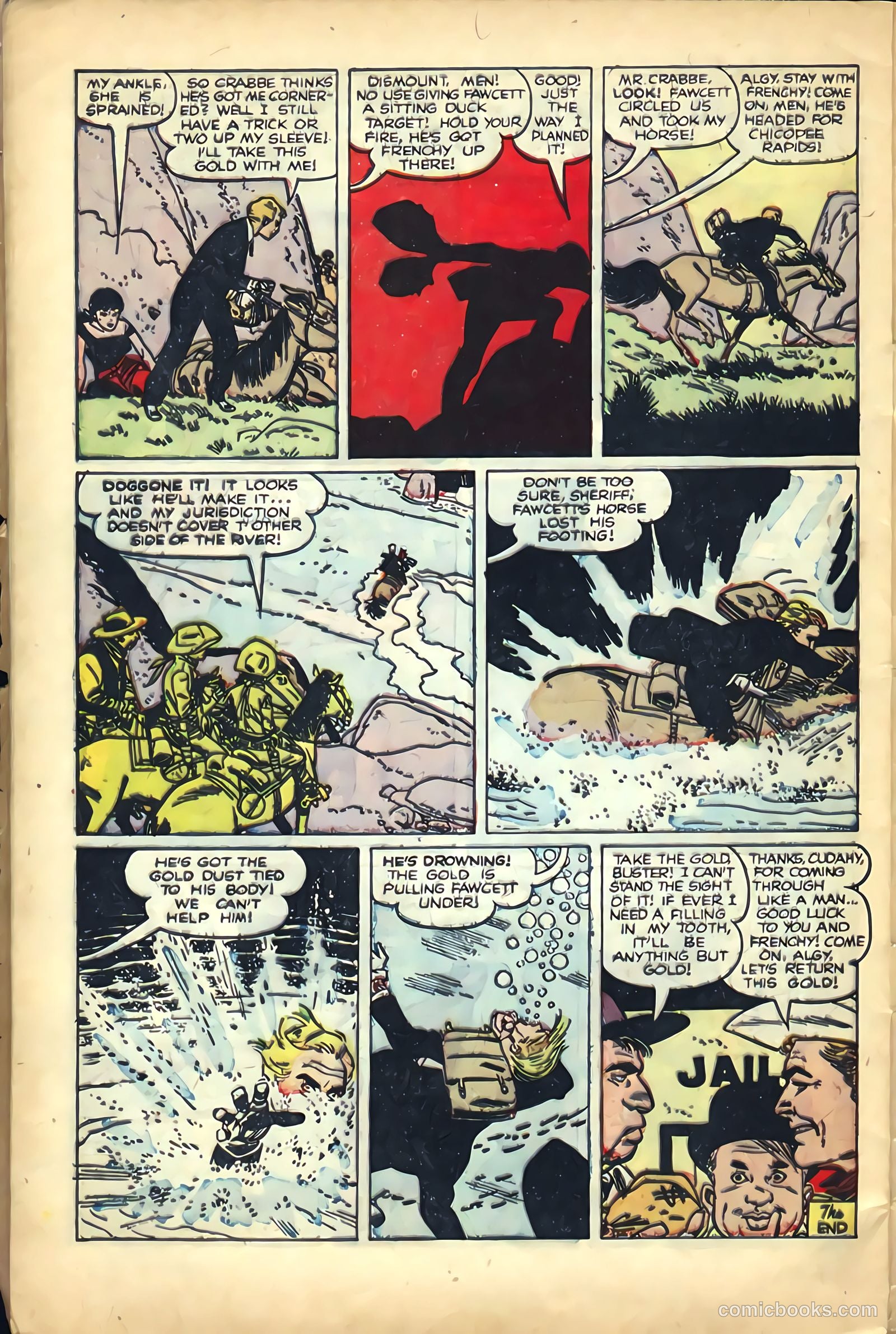 The Amazing Adventures of Buster Crabbe #2 (1954) — page 32 of 36