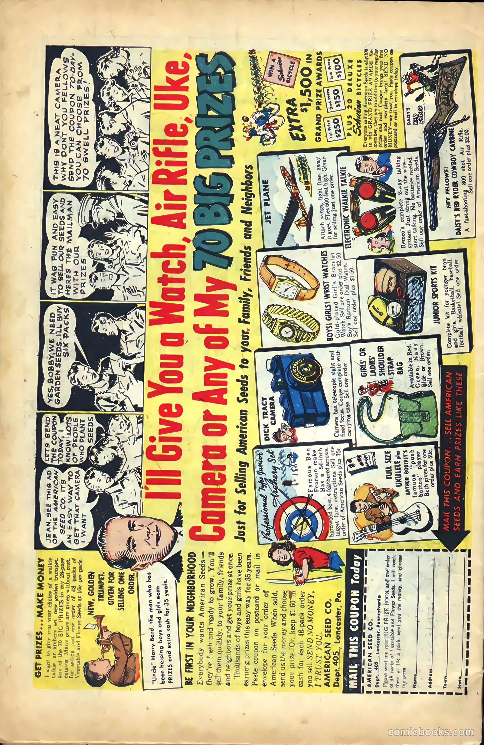 The Amazing Adventures of Buster Crabbe #2 (1954) — page 34 of 36