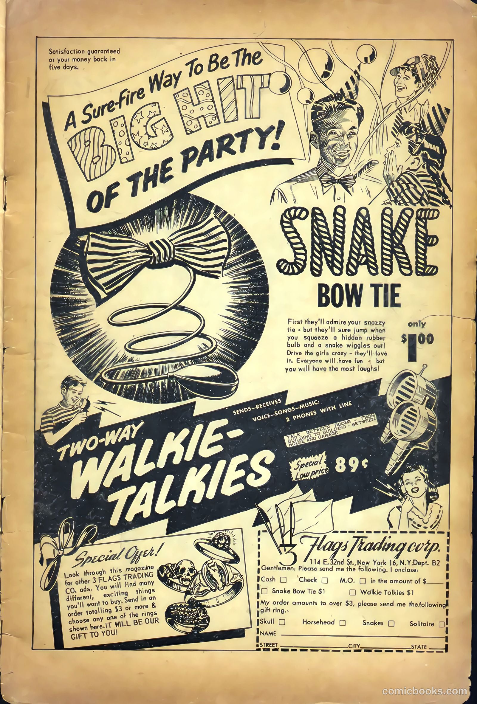 The Amazing Adventures of Buster Crabbe #2 (1954) — page 35 of 36
