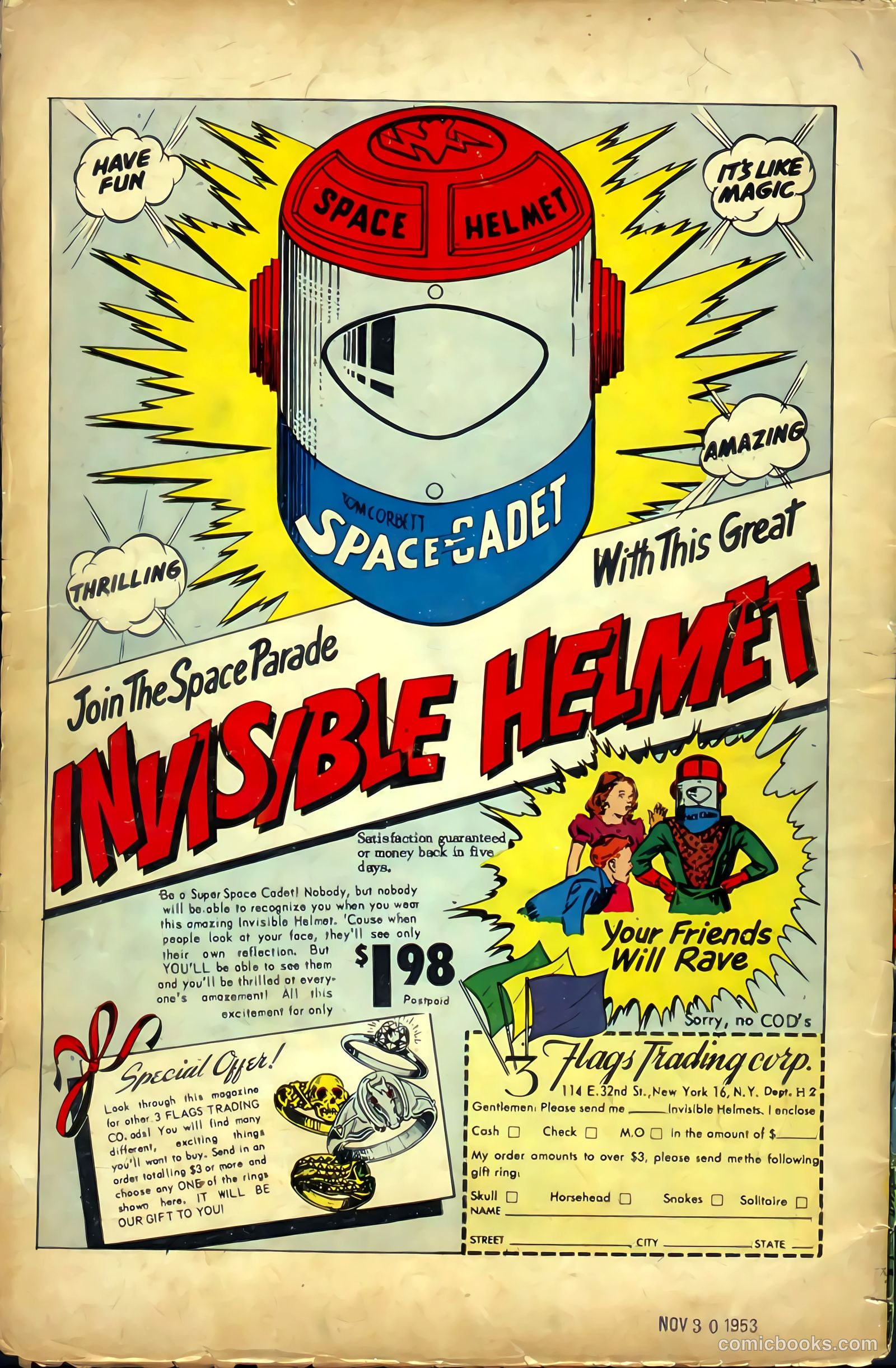 The Amazing Adventures of Buster Crabbe #2 (1954) — page 36 of 36