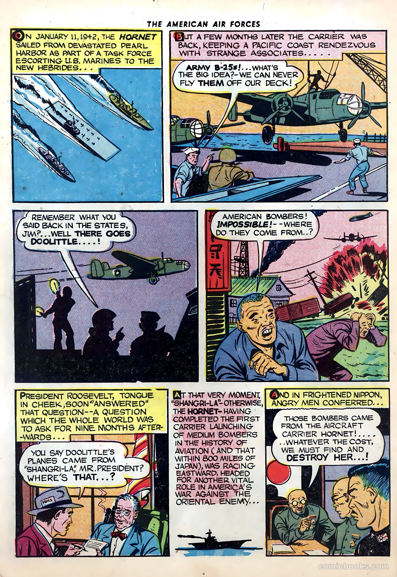 The American Air Forces #1 (1944) — page 8 of 52