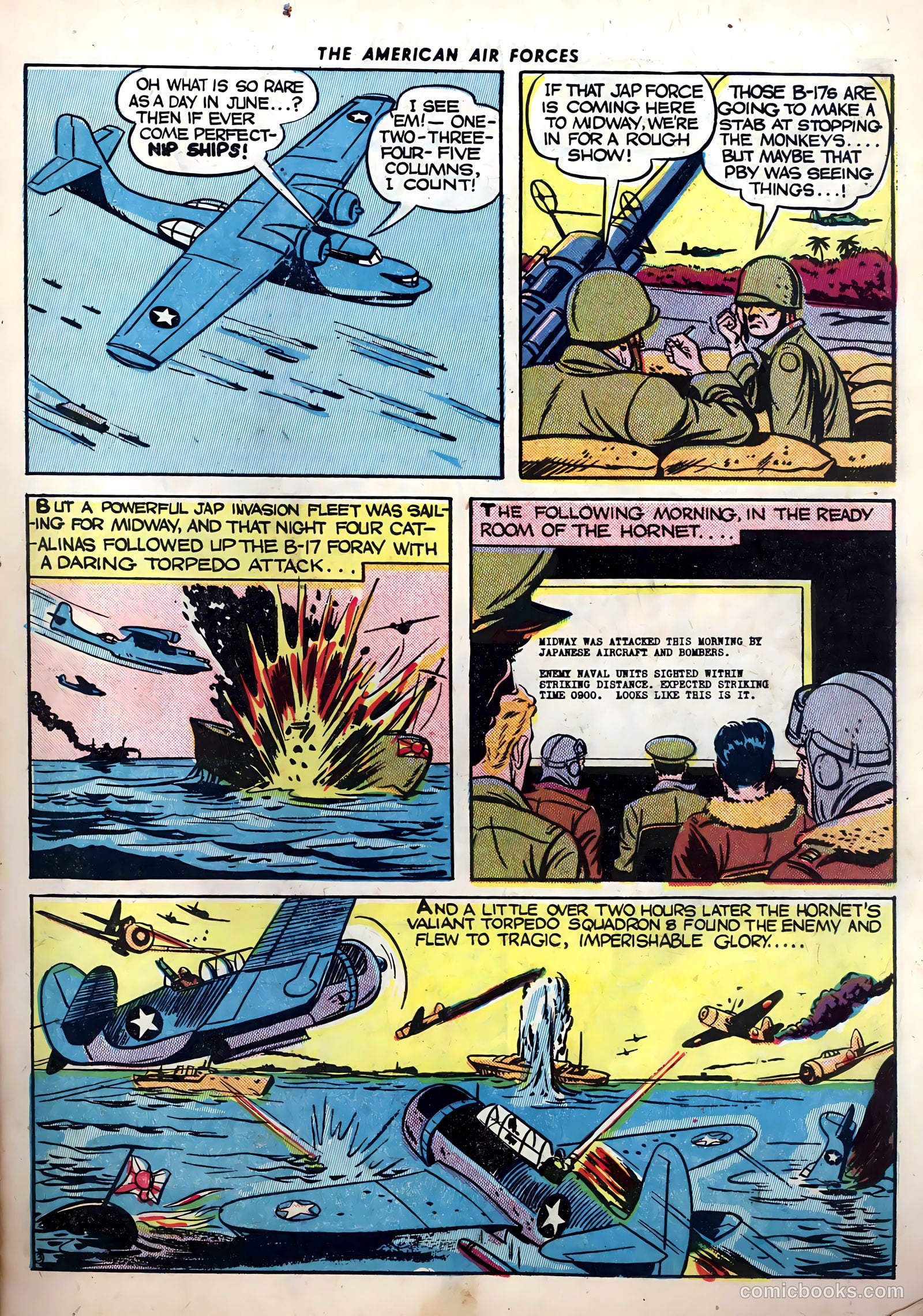 The American Air Forces #1 (1944) — page 9 of 52