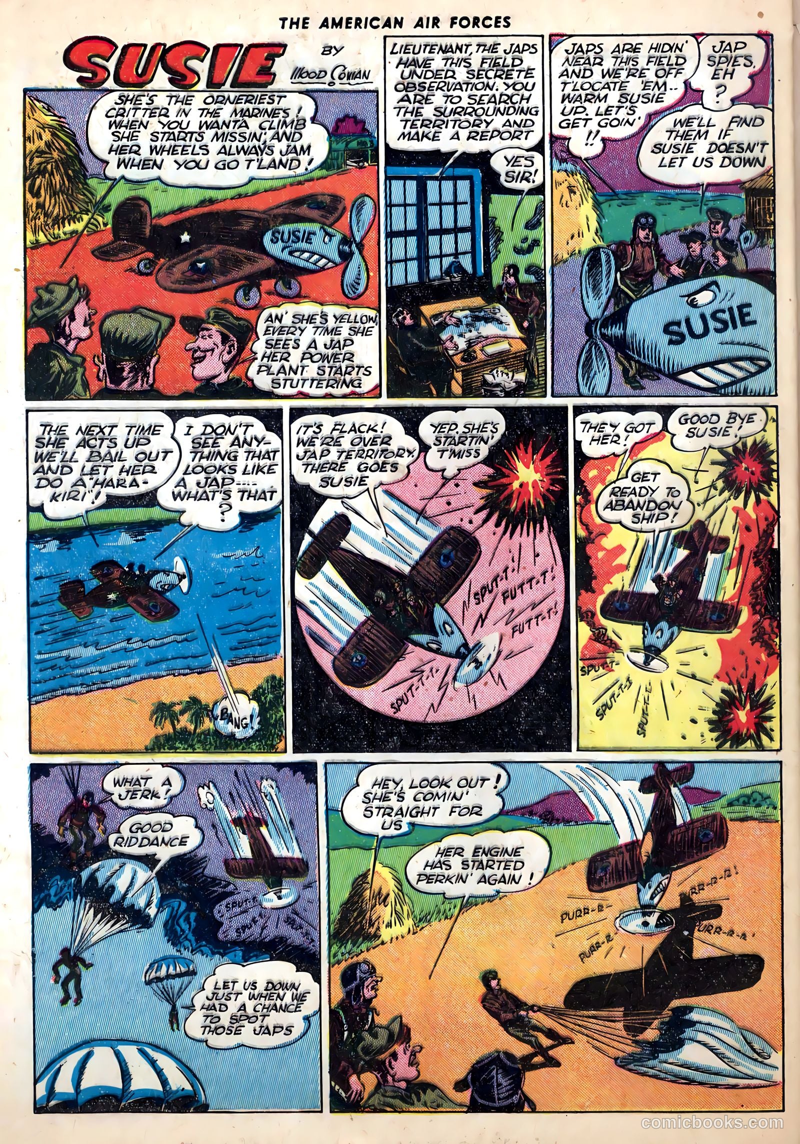 The American Air Forces #1 (1944) — page 48 of 52