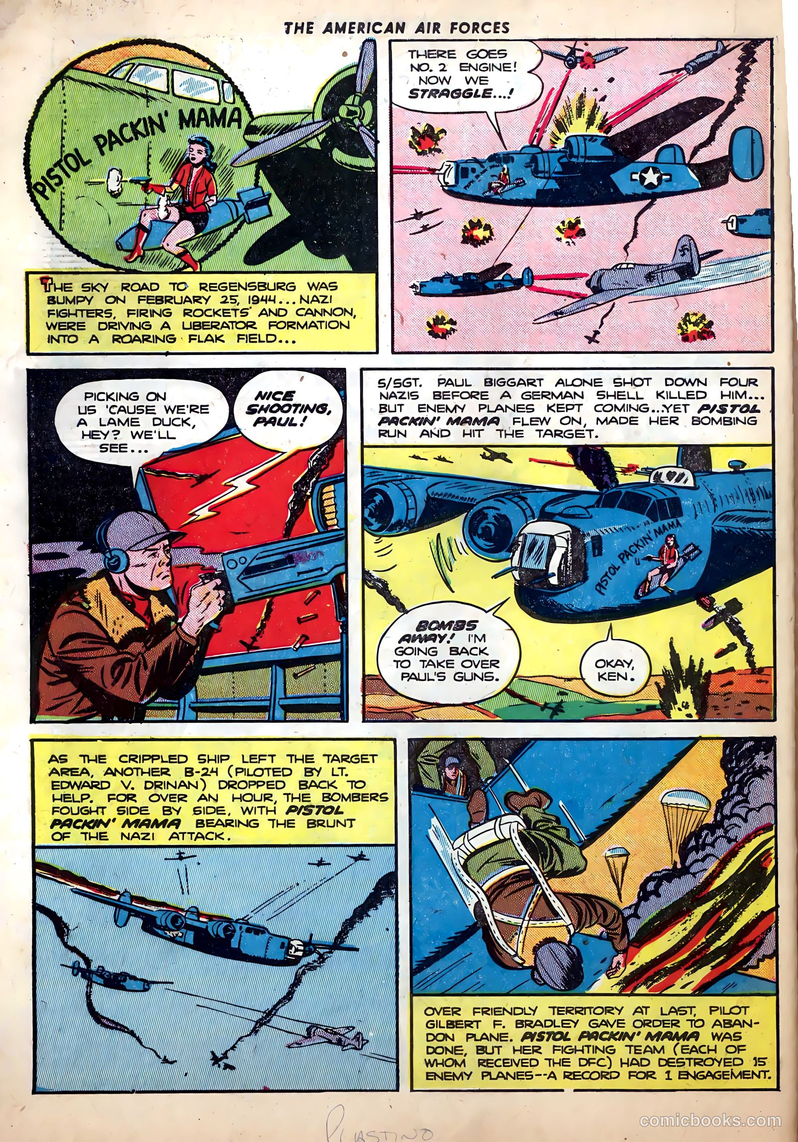 The American Air Forces #1 (1944) — page 50 of 52