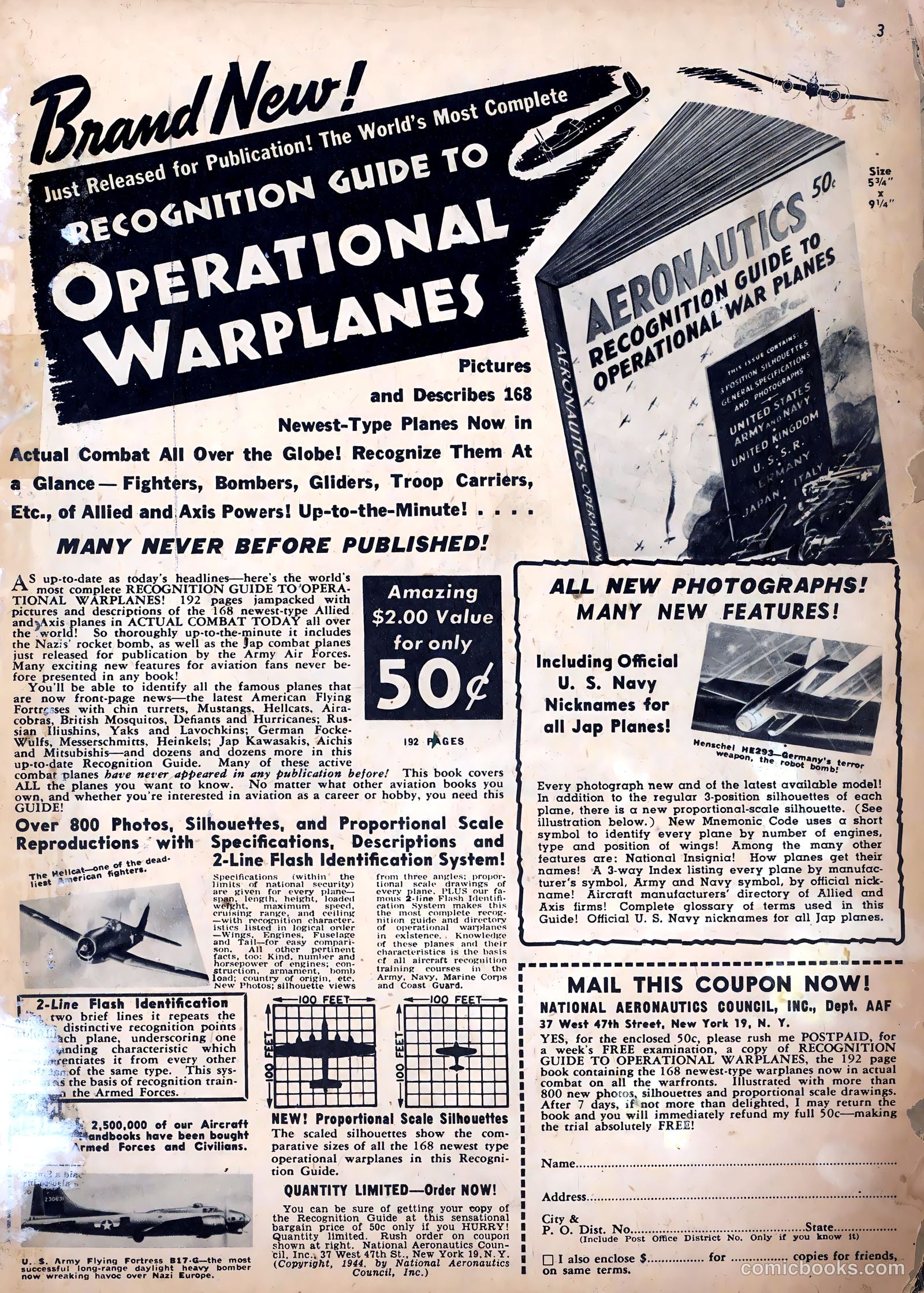 The American Air Forces #2 (1944) — page 3 of 52