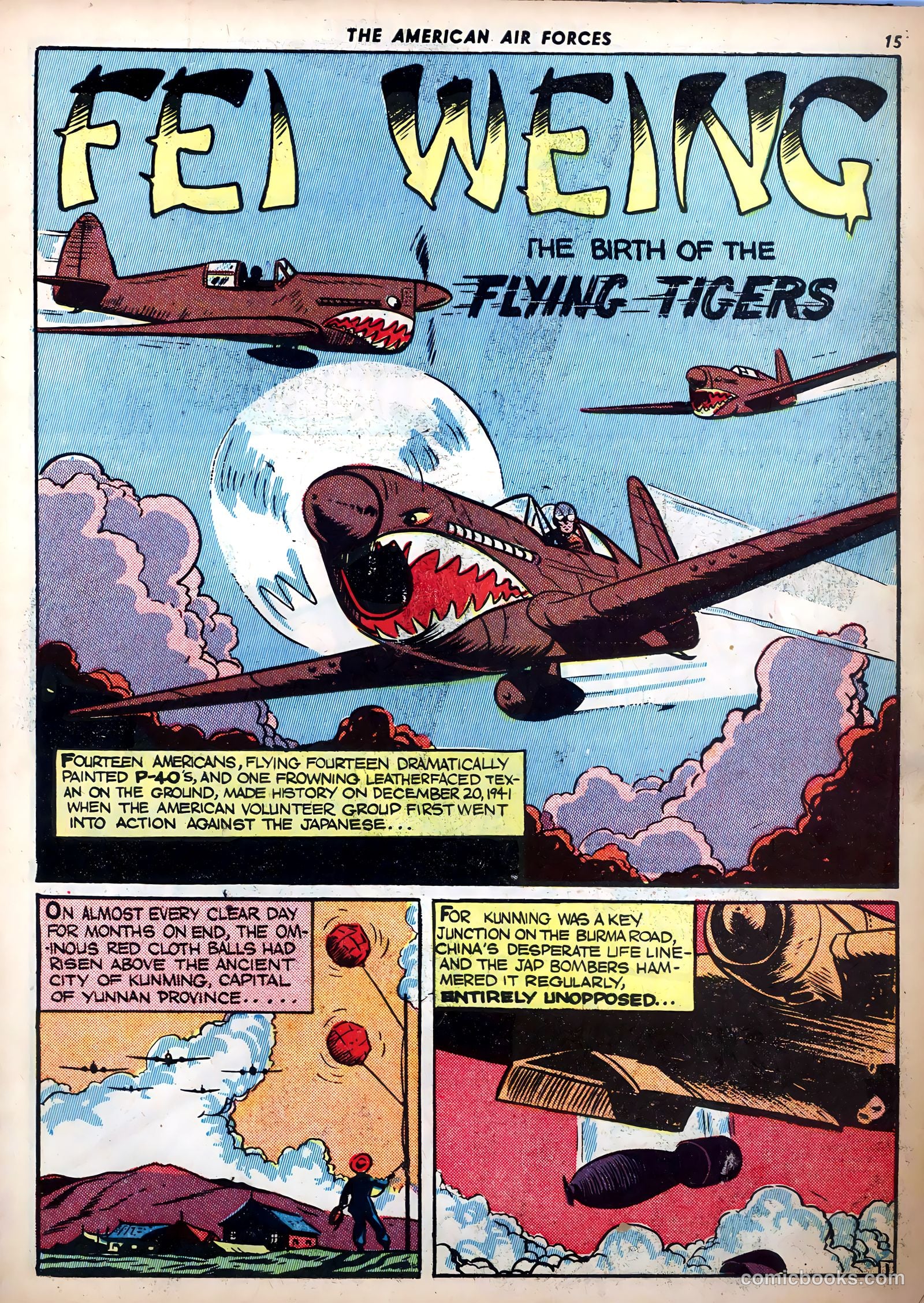 The American Air Forces #2 (1944) — page 15 of 52