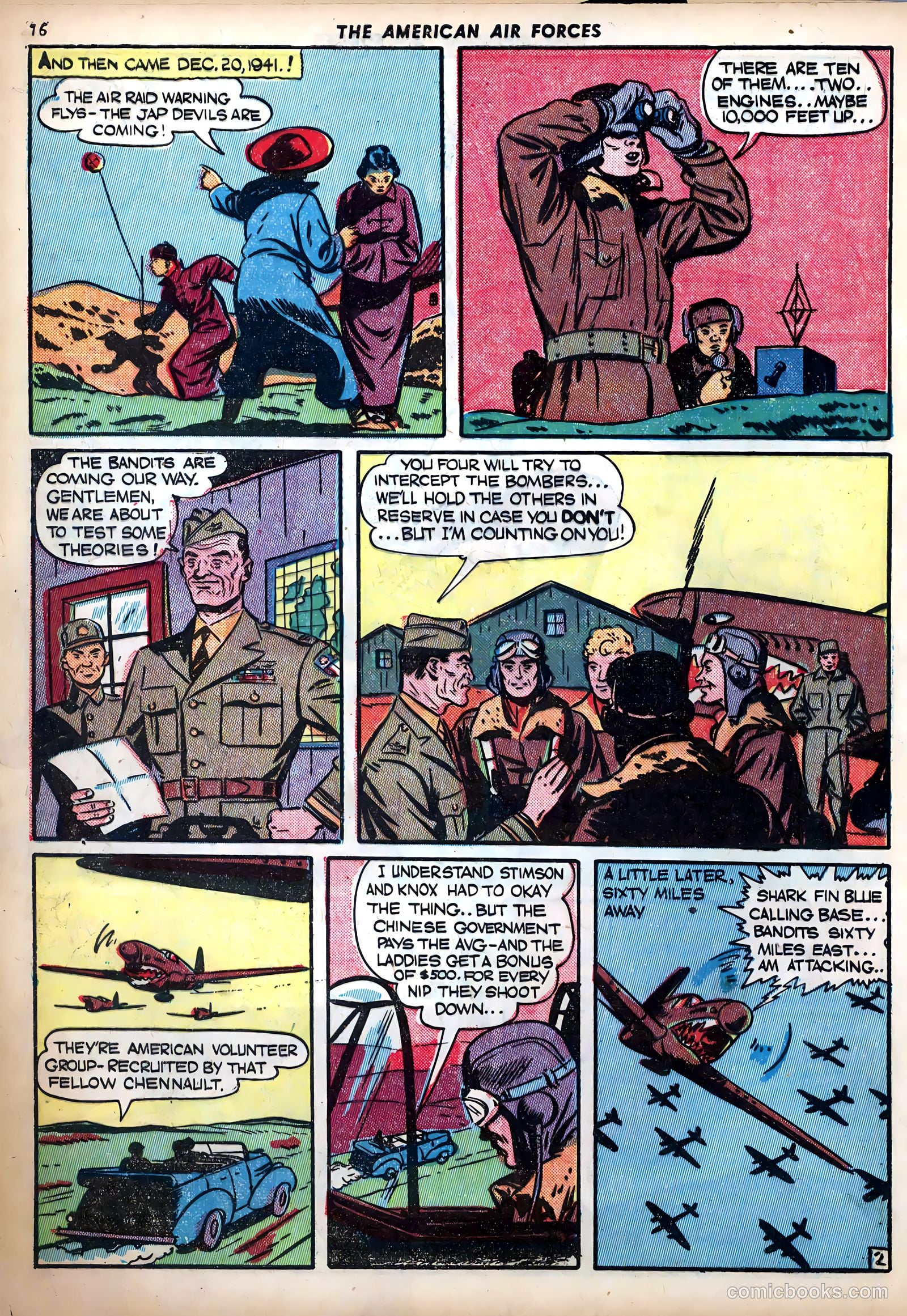 The American Air Forces #2 (1944) — page 16 of 52