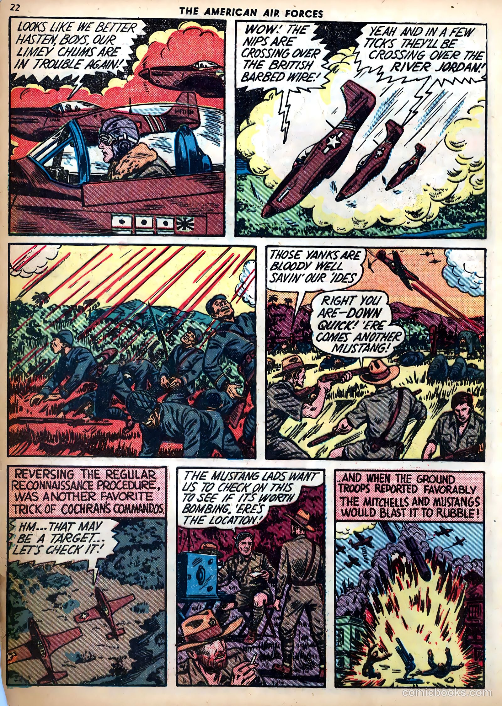 The American Air Forces #2 (1944) — page 22 of 52