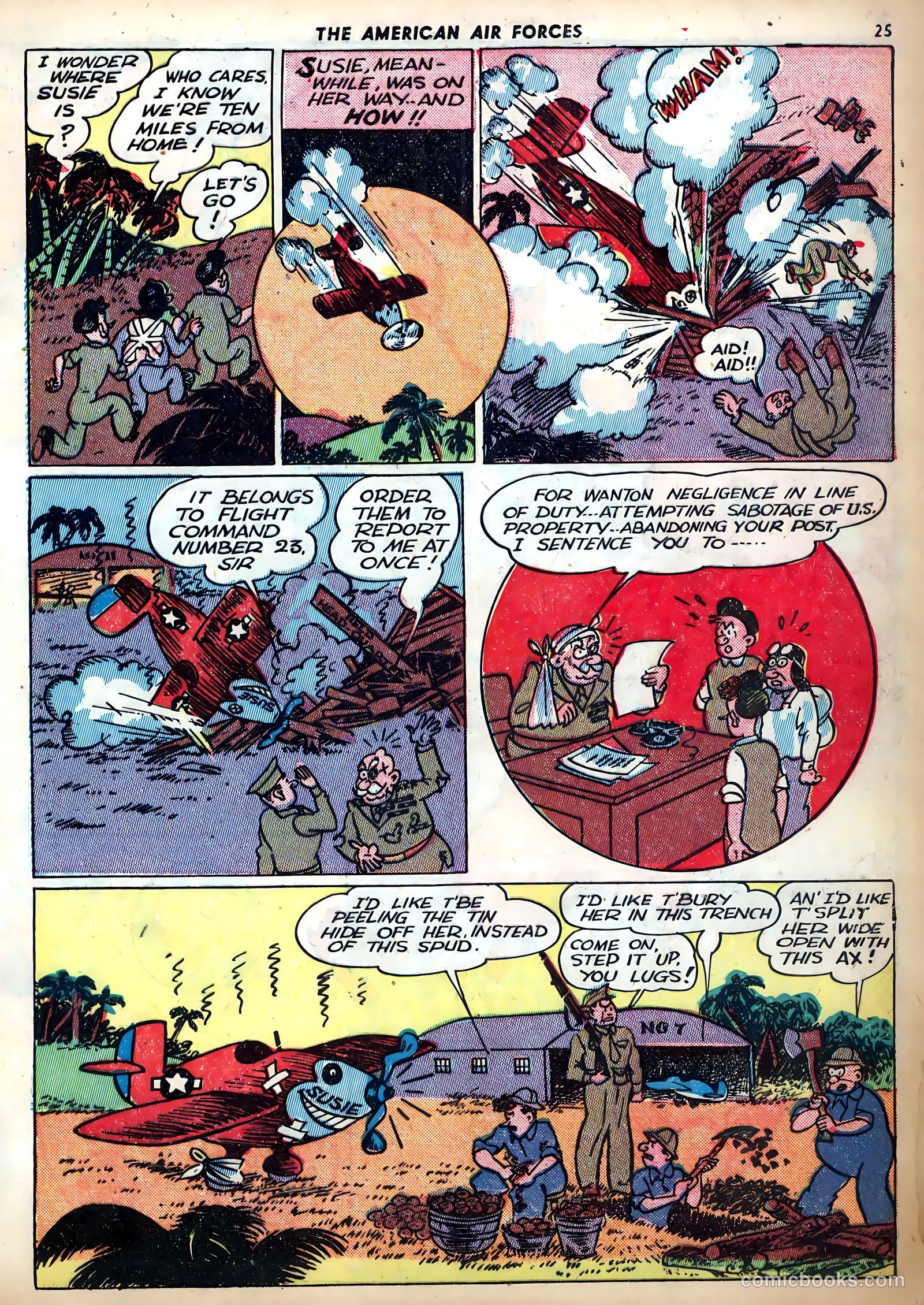 The American Air Forces #2 (1944) — page 25 of 52
