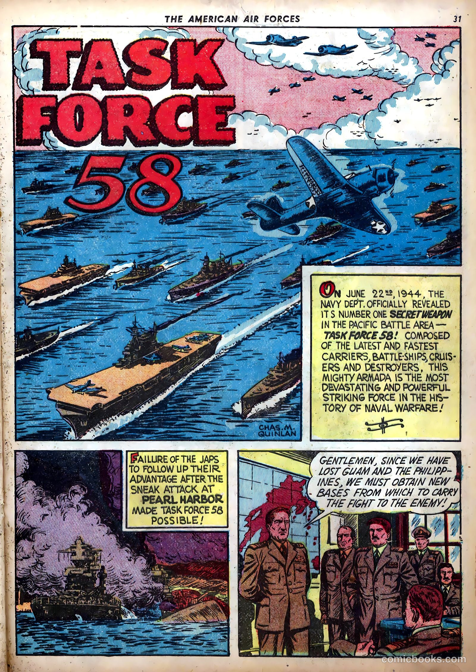 The American Air Forces #2 (1944) — page 31 of 52