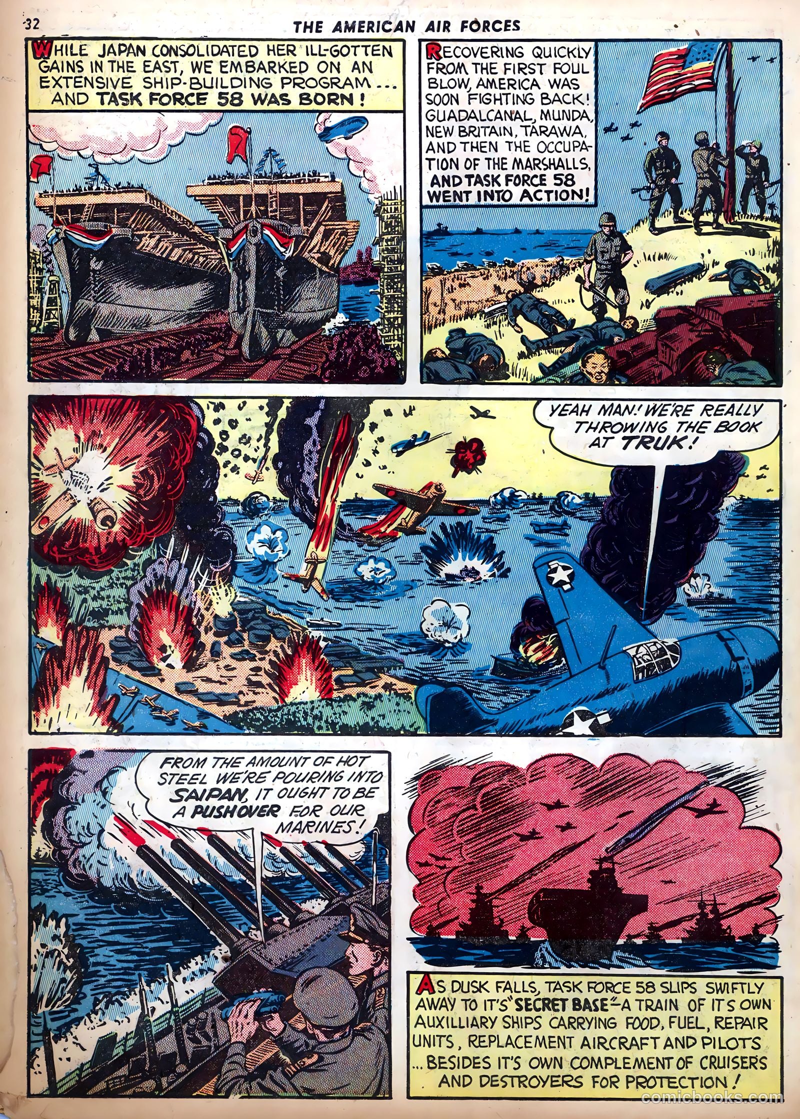 The American Air Forces #2 (1944) — page 32 of 52