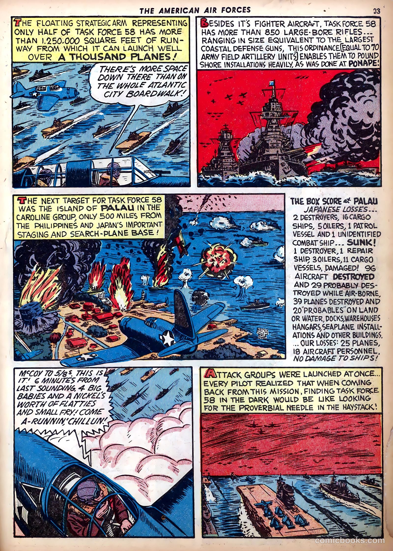 The American Air Forces #2 (1944) — page 33 of 52
