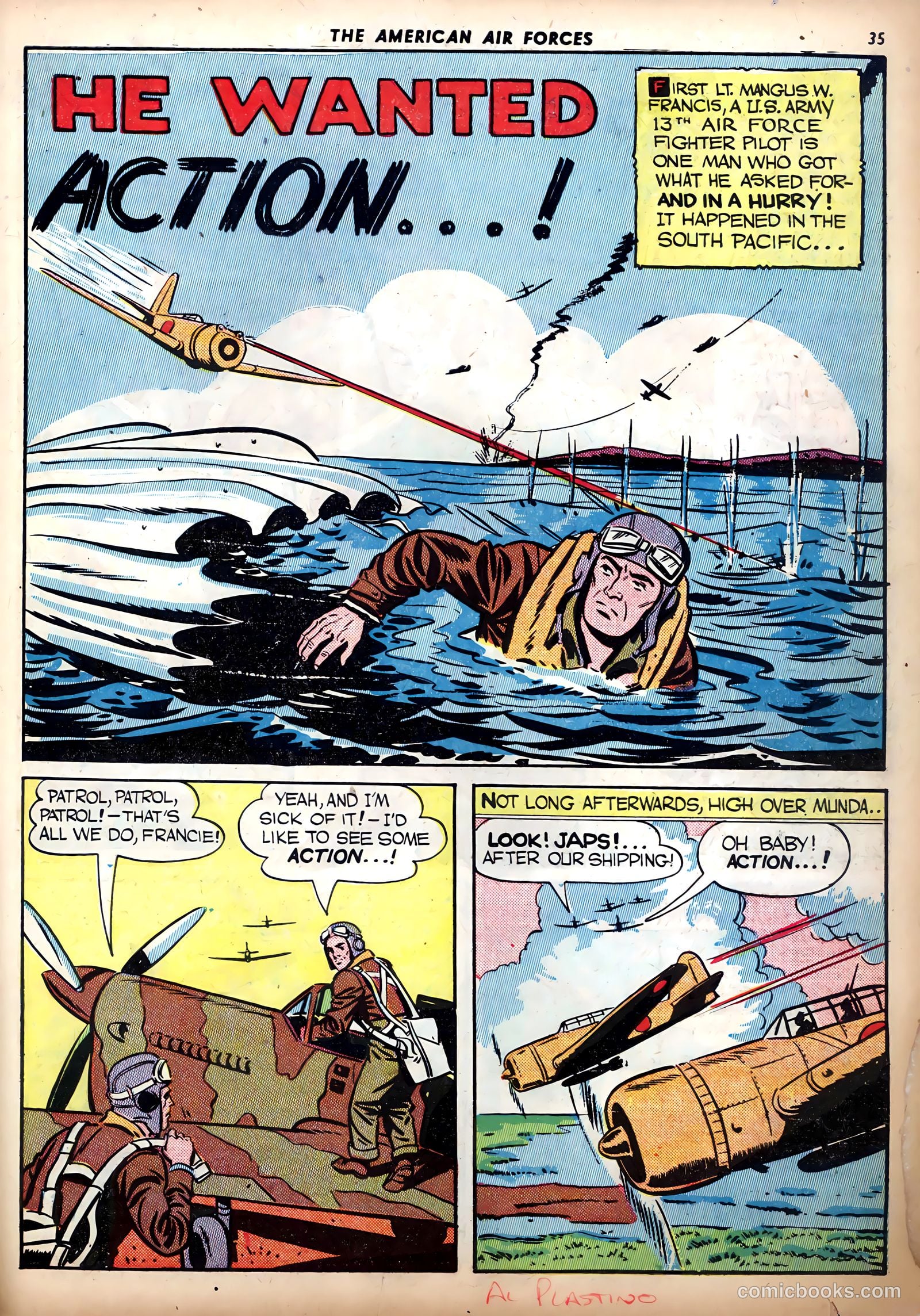 The American Air Forces #2 (1944) — page 35 of 52