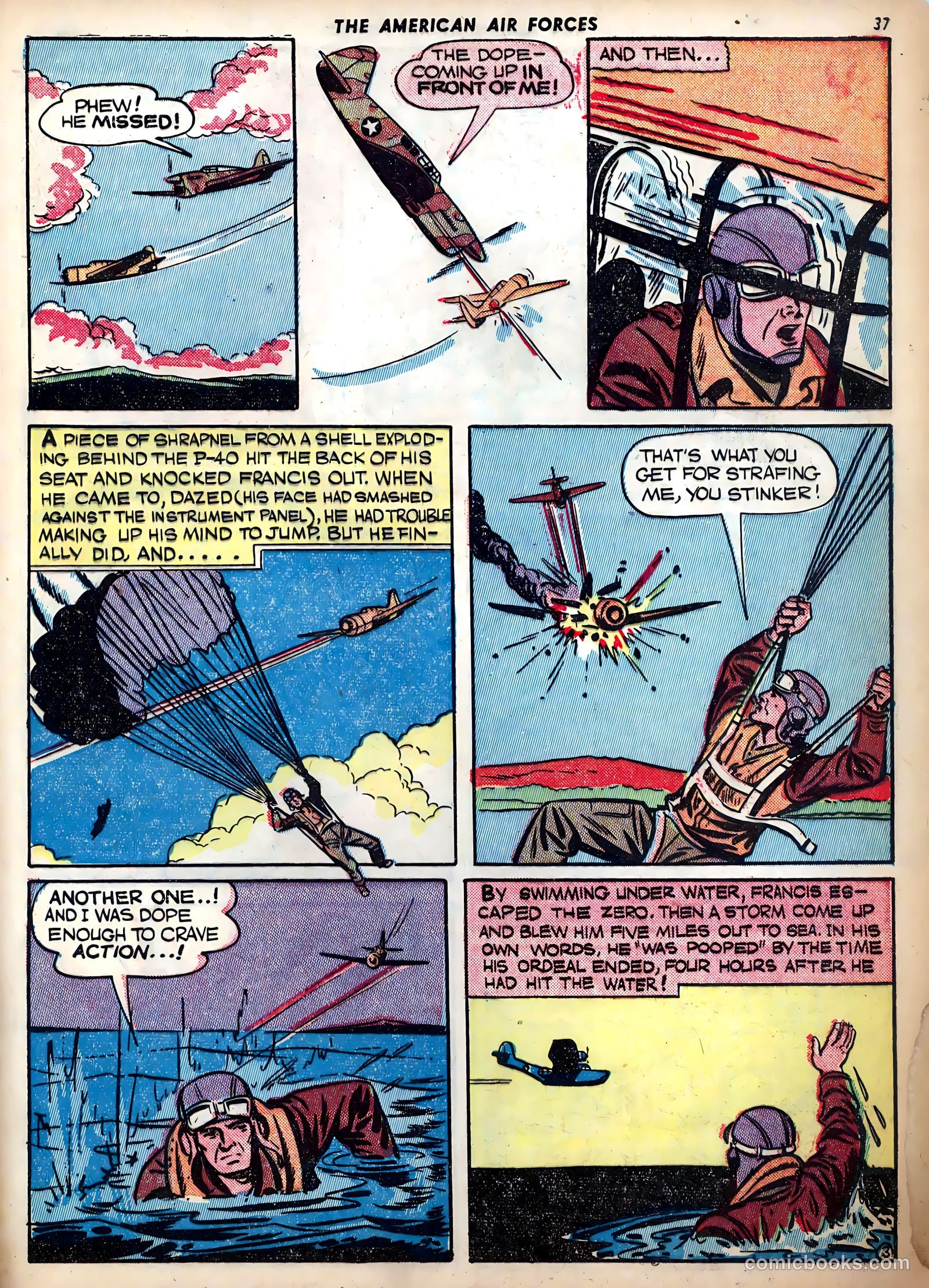 The American Air Forces #2 (1944) — page 37 of 52