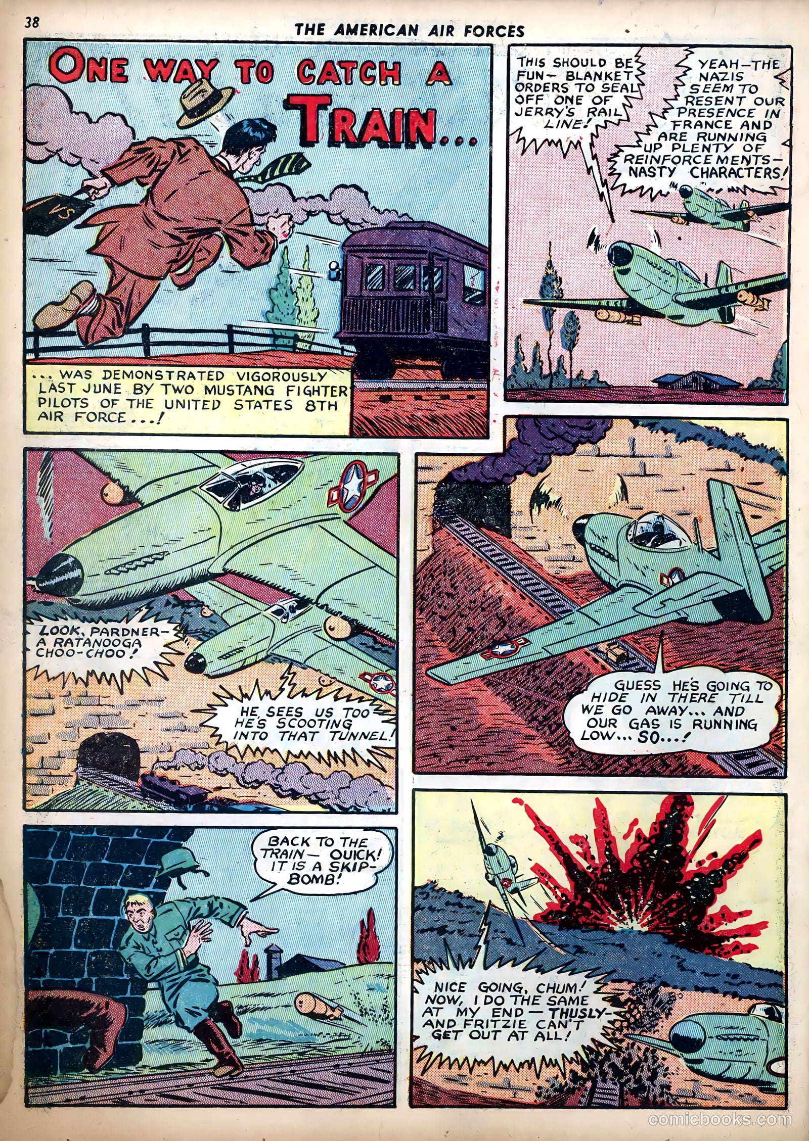 The American Air Forces #2 (1944) — page 38 of 52