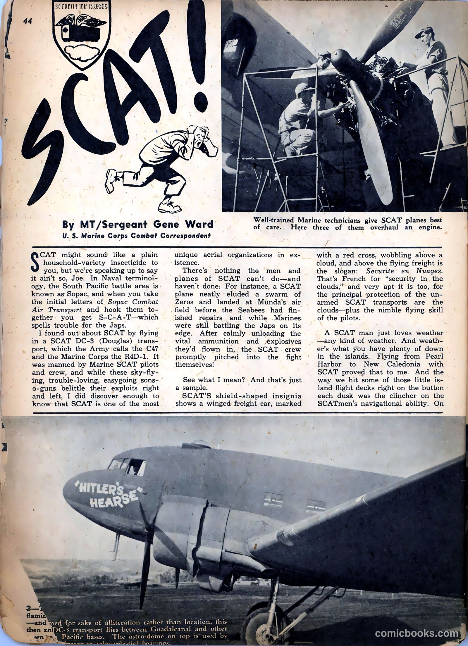 The American Air Forces #2 (1944) — page 44 of 52